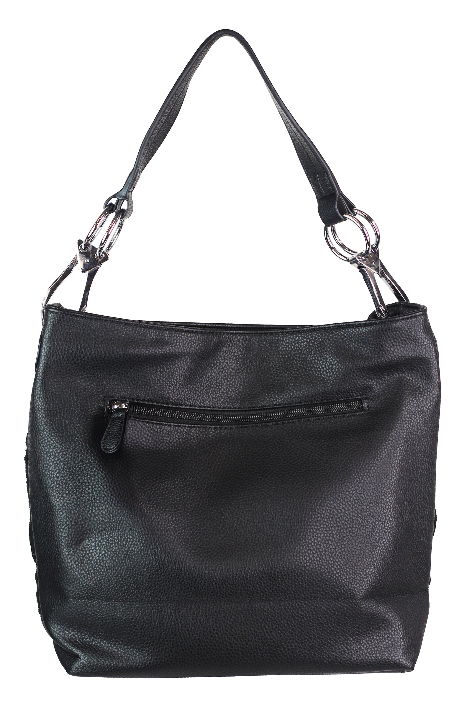 Rhinestone Wavy Criss Cross & Cutouts One Strap Handbag