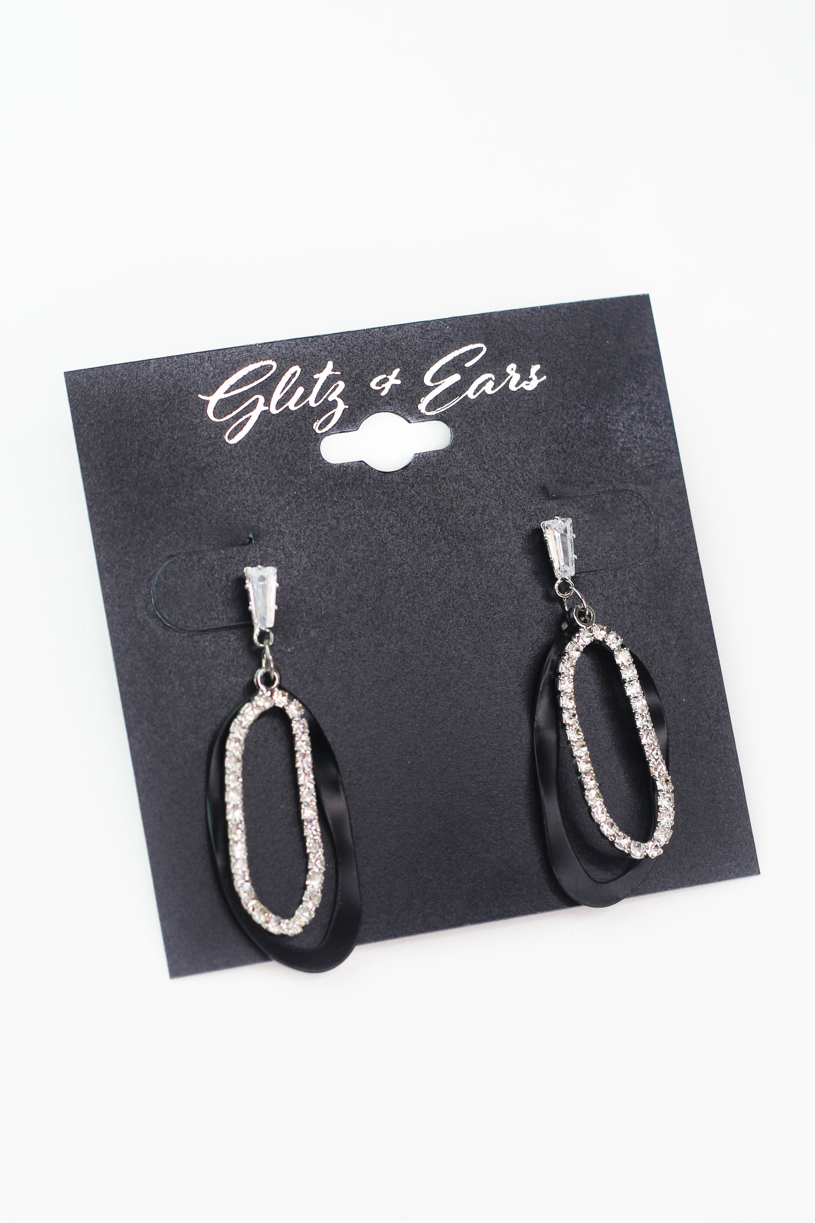 Paperclip Style Dangle Earring
