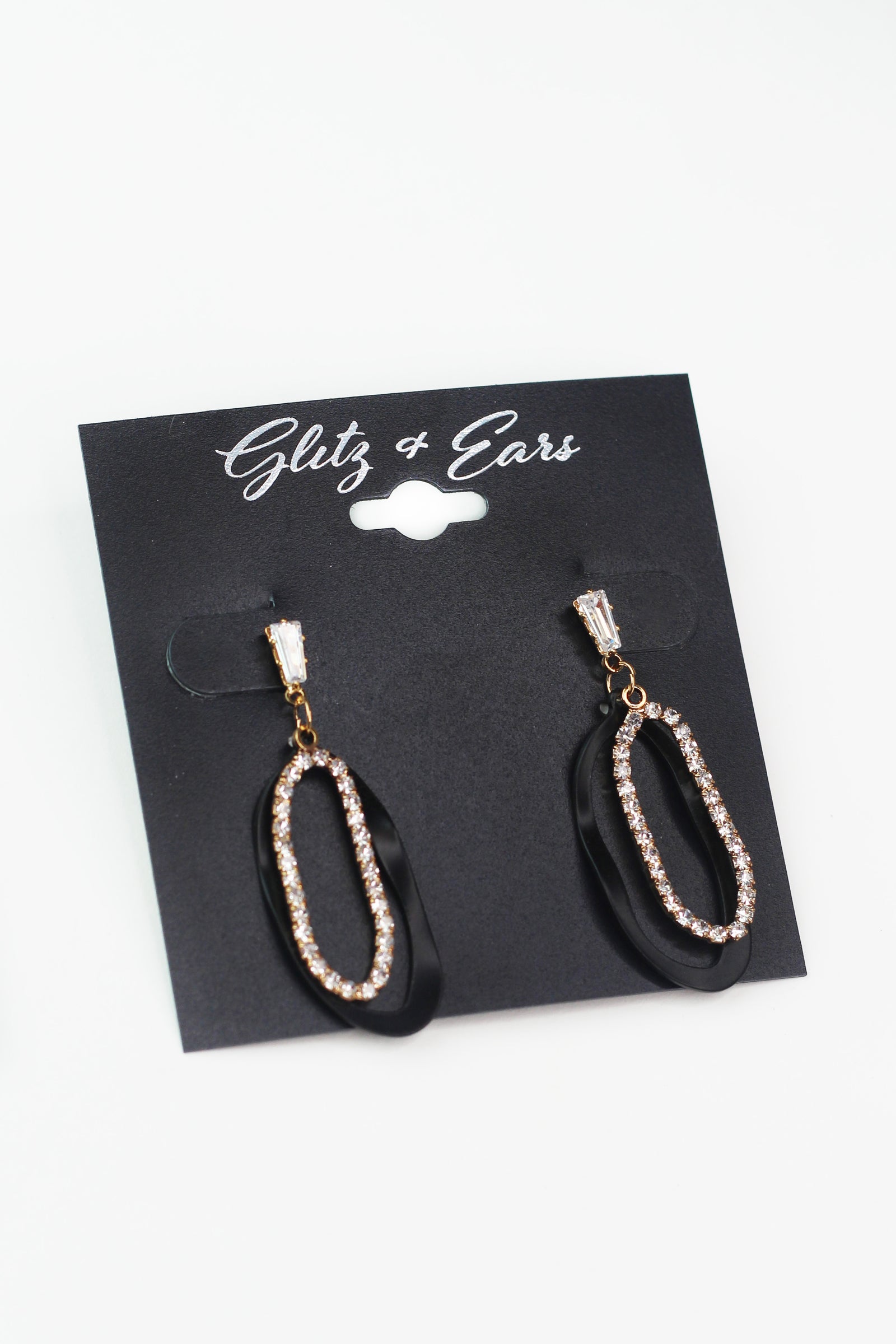 Paperclip Style Dangle Earring