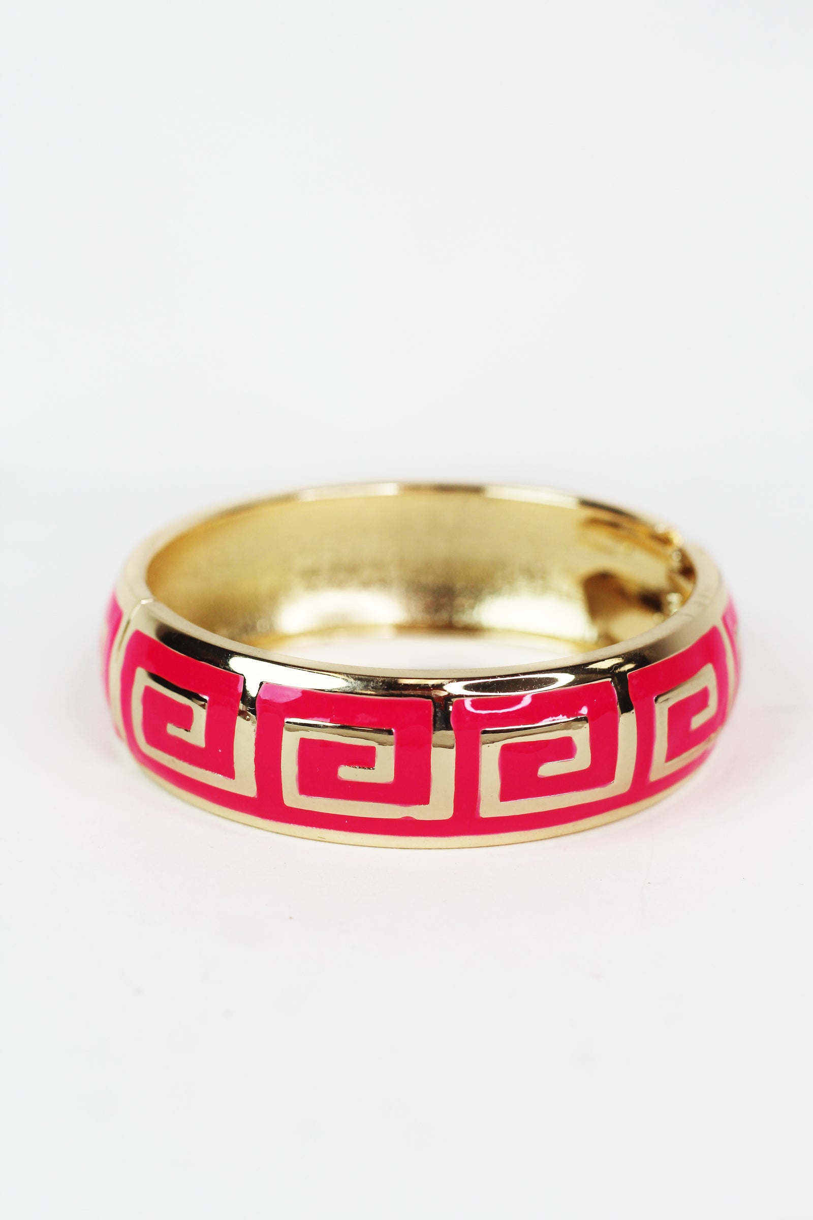 Greek Key Bangle Bracelet