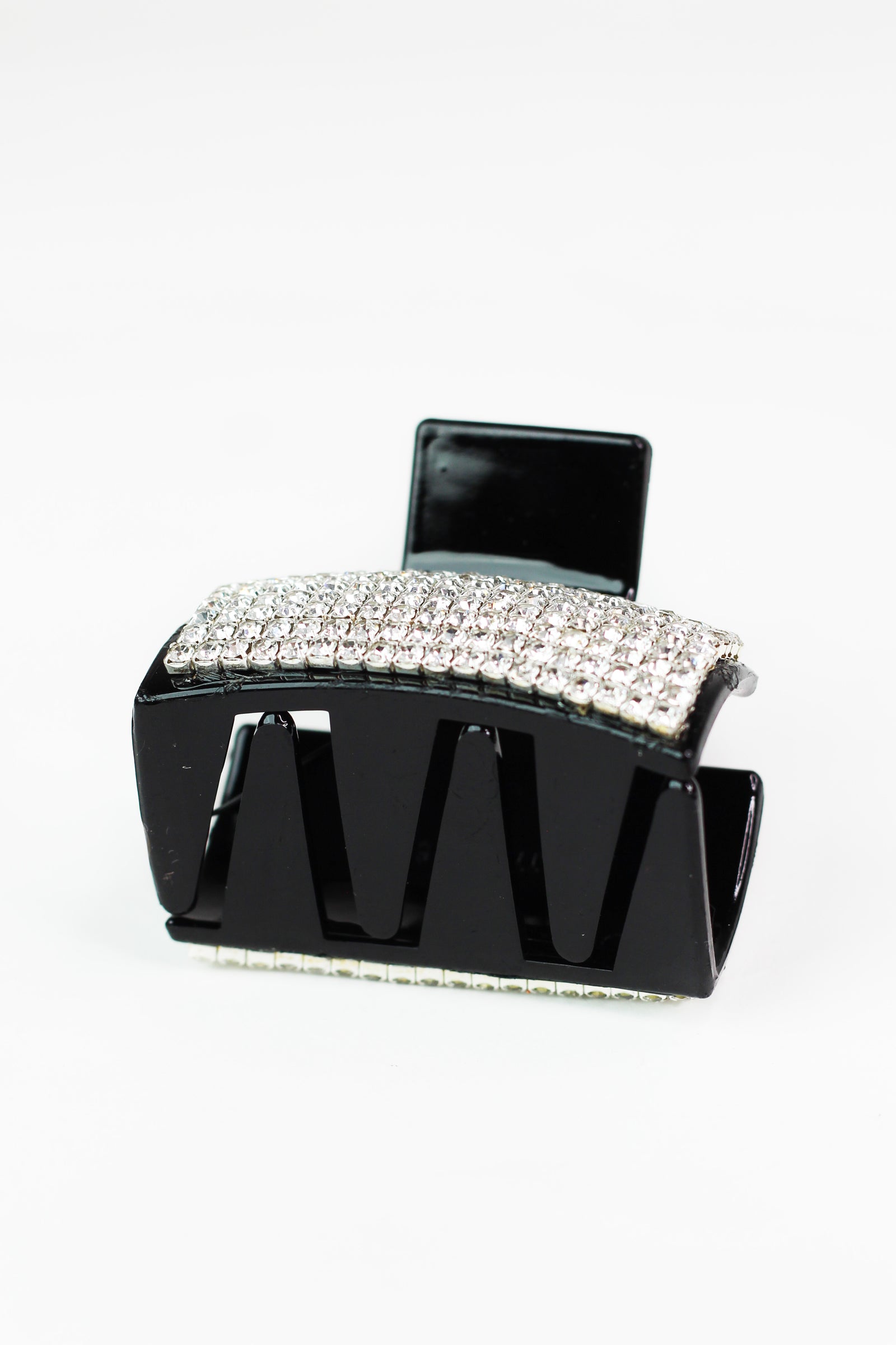 Small 9 Row Rhinestone Hair Claw