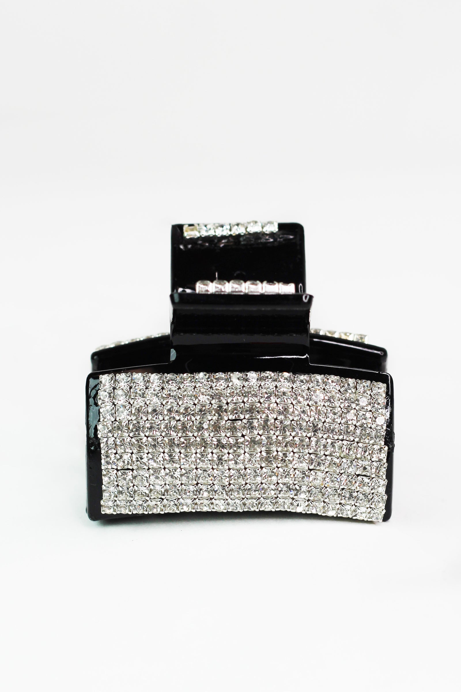 Small 9 Row Rhinestone Hair Claw