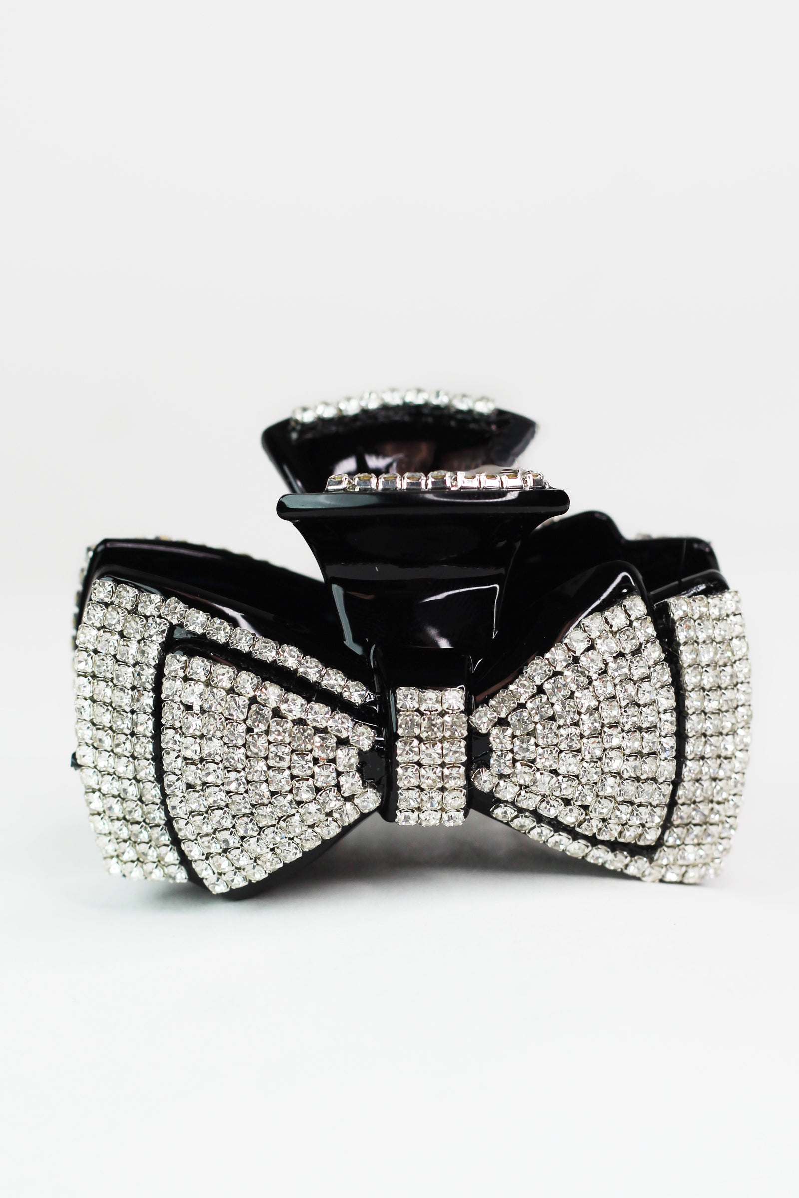 Rhinestone Bowtie Hair Claw