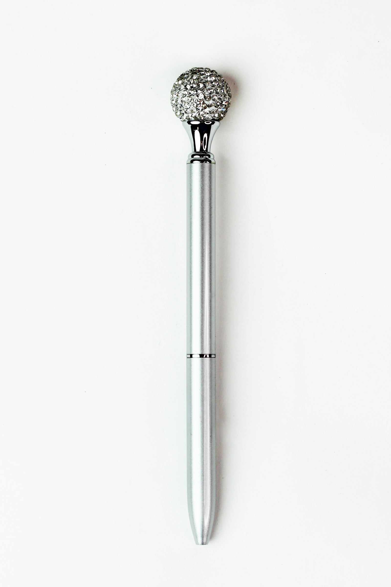 Rhinestone 3D Ball Top Pen
