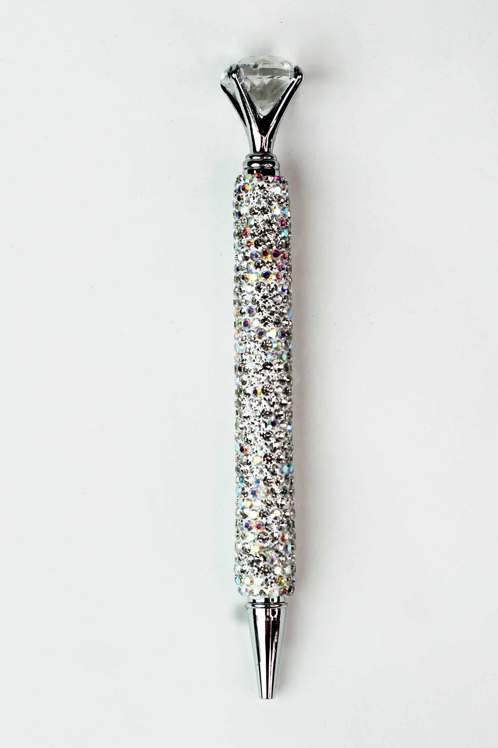Thick Rhinestone Diamond Top Writing Pen