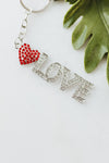 Love Key Chain With Heart