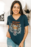 Detroit Tiger Head T Shirt