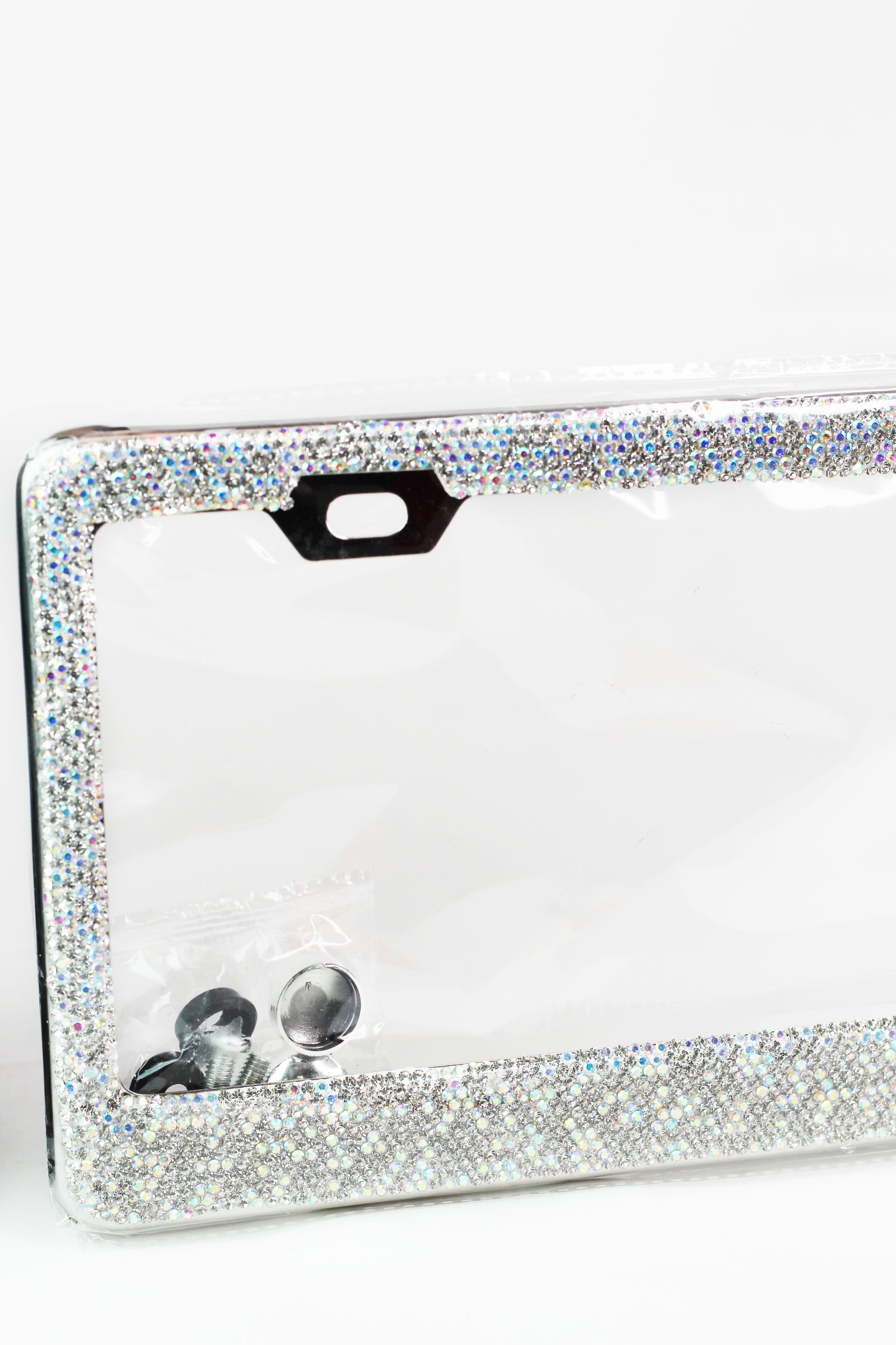 Rhinestone License Plate Holder