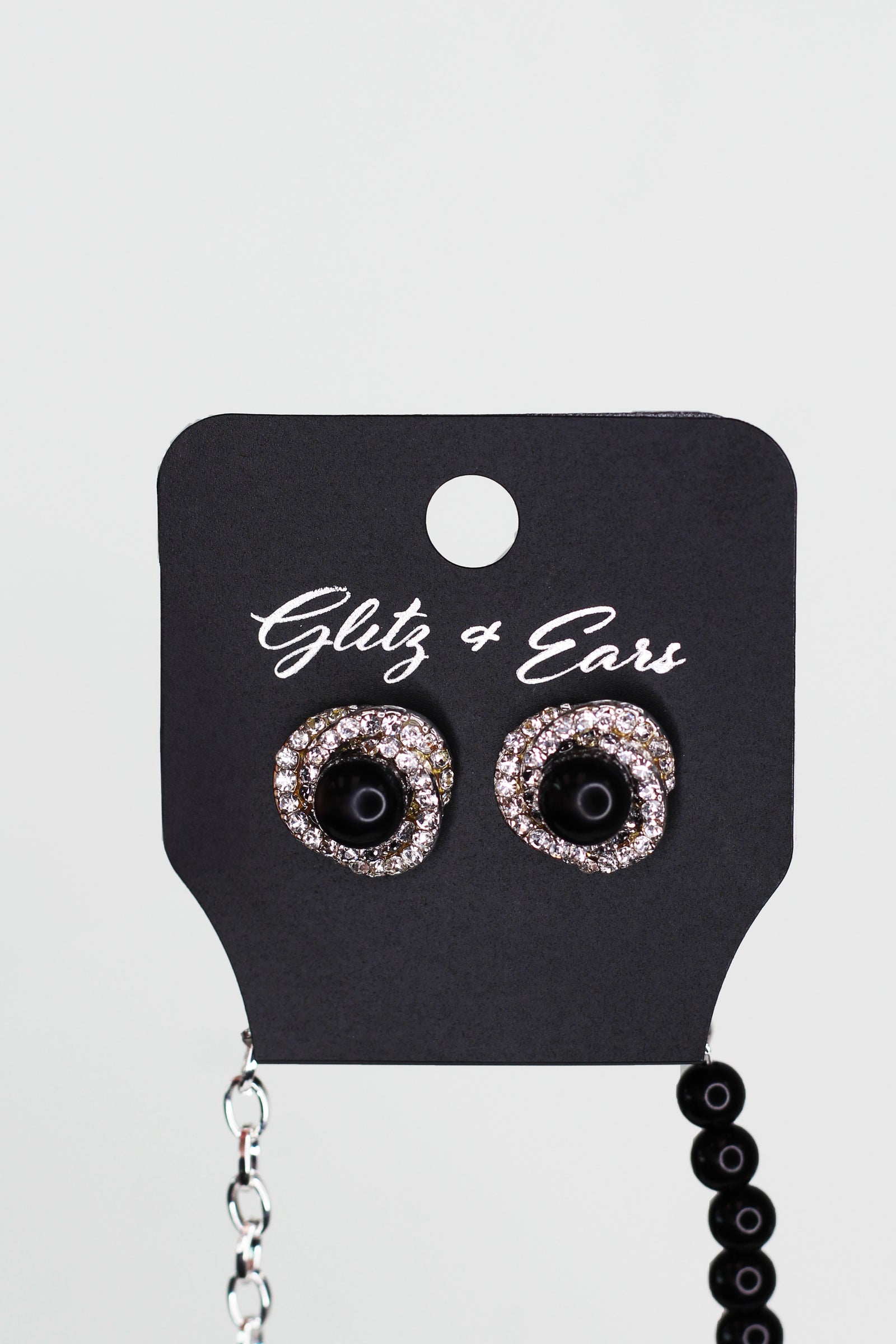 Rhinestone Pearl Pendant Necklace