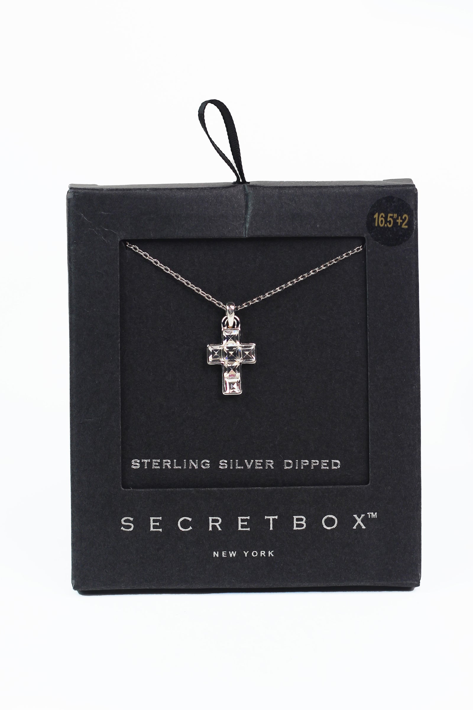 Square Stone Small Boxy Cross