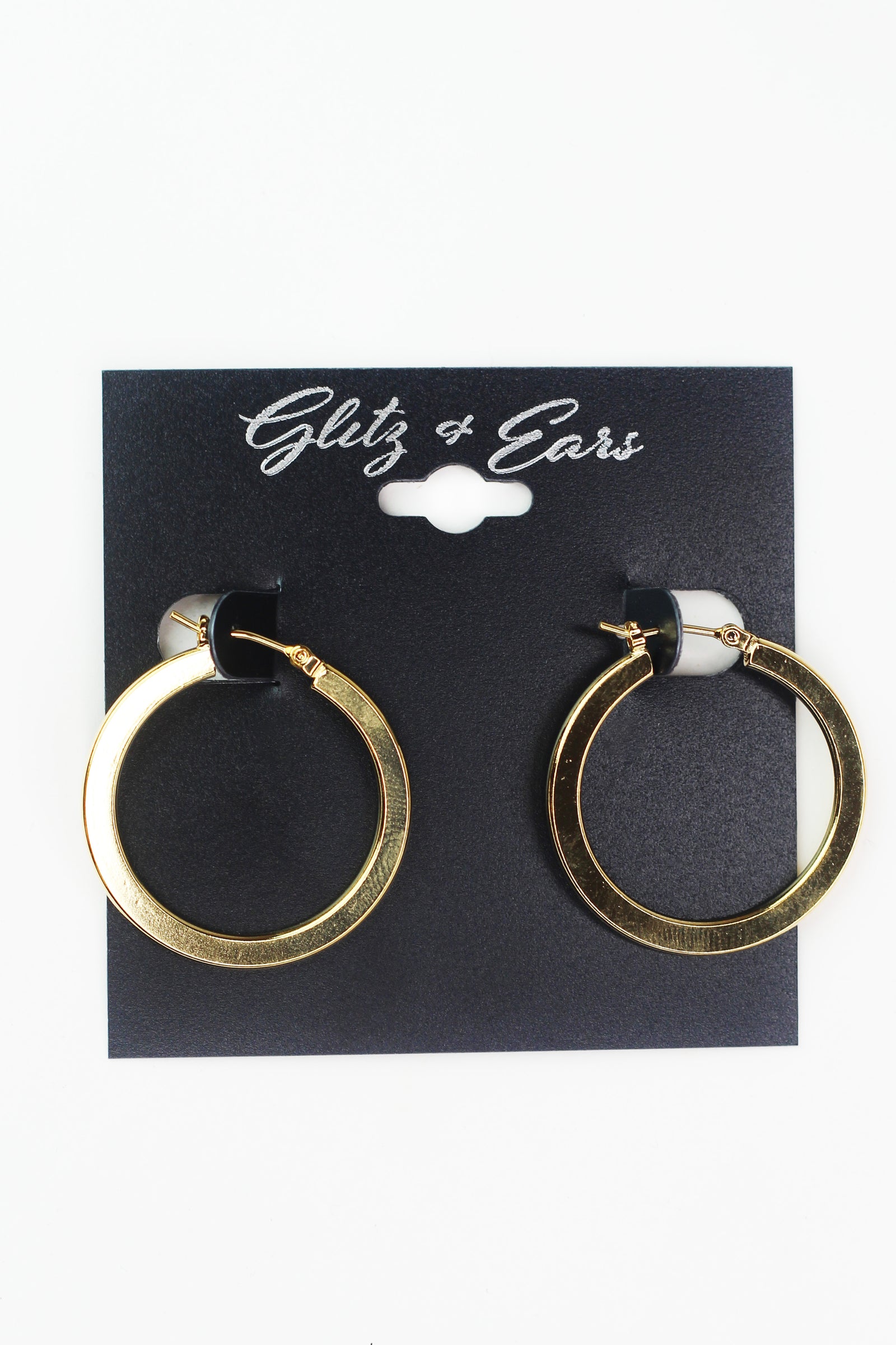 Small Flat Metal Hoop