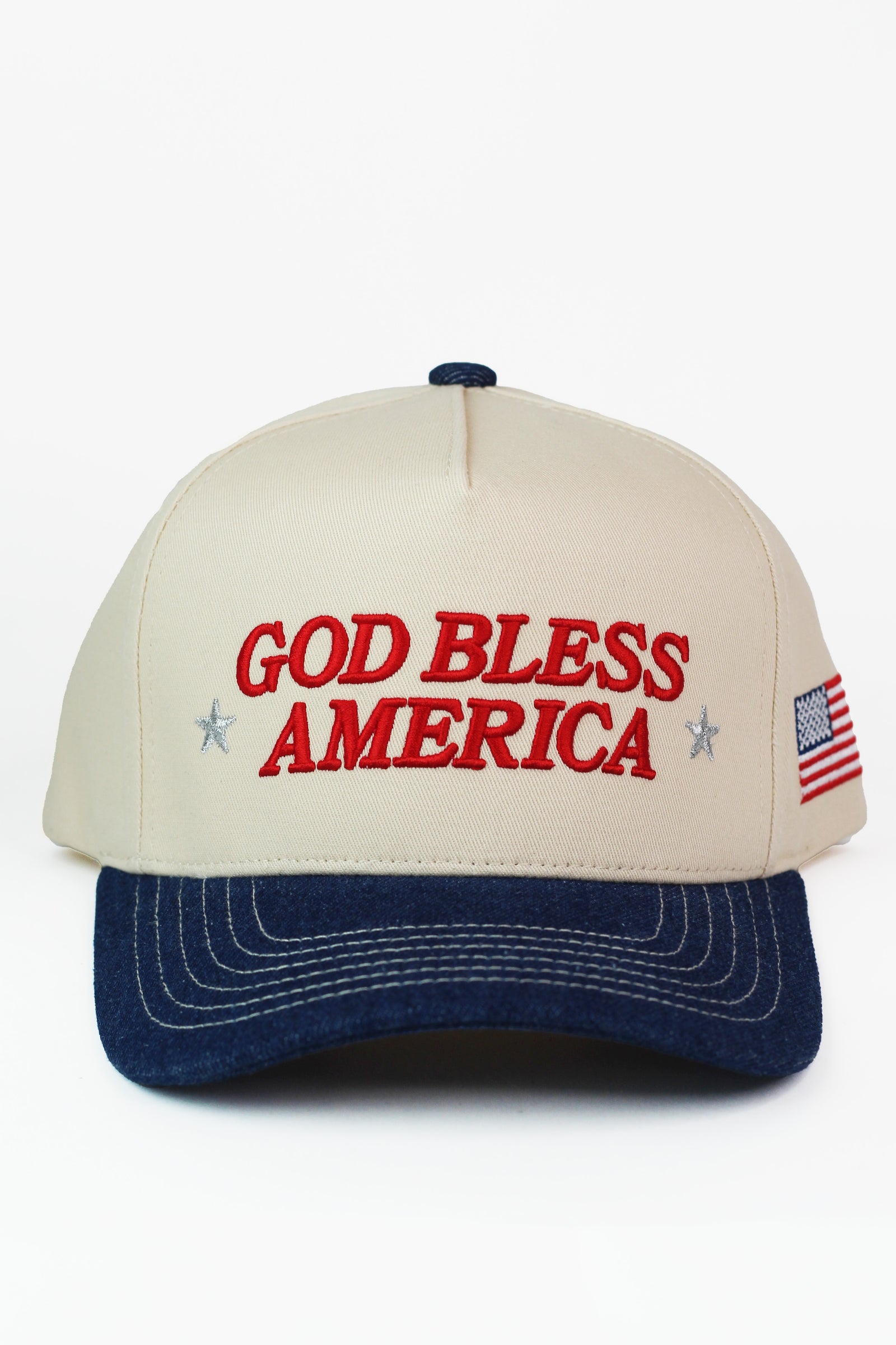God Bless America Baseball Hat