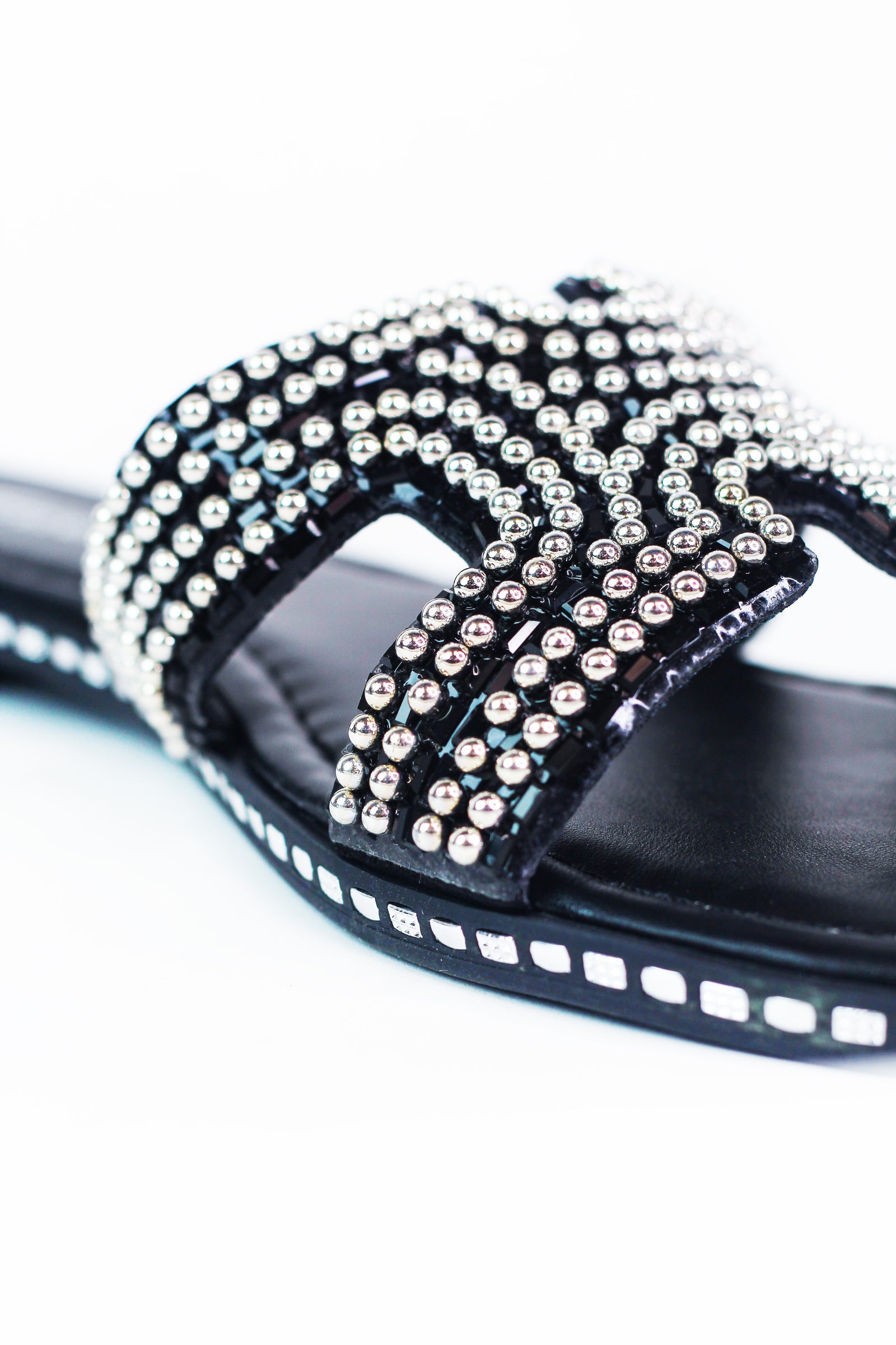 Beads & Baguettes Flat Sandals