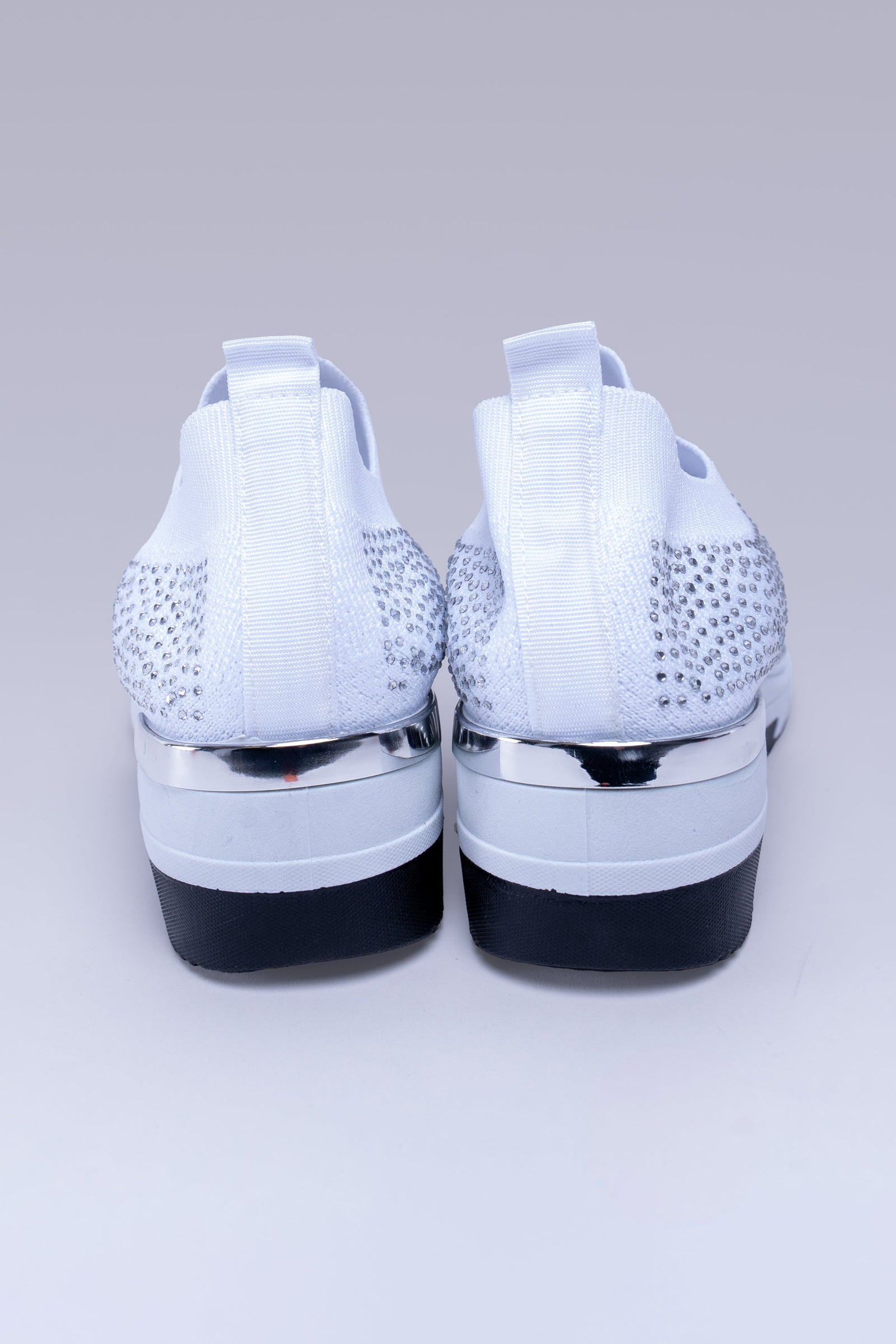Square Stone Fabric Sneaker