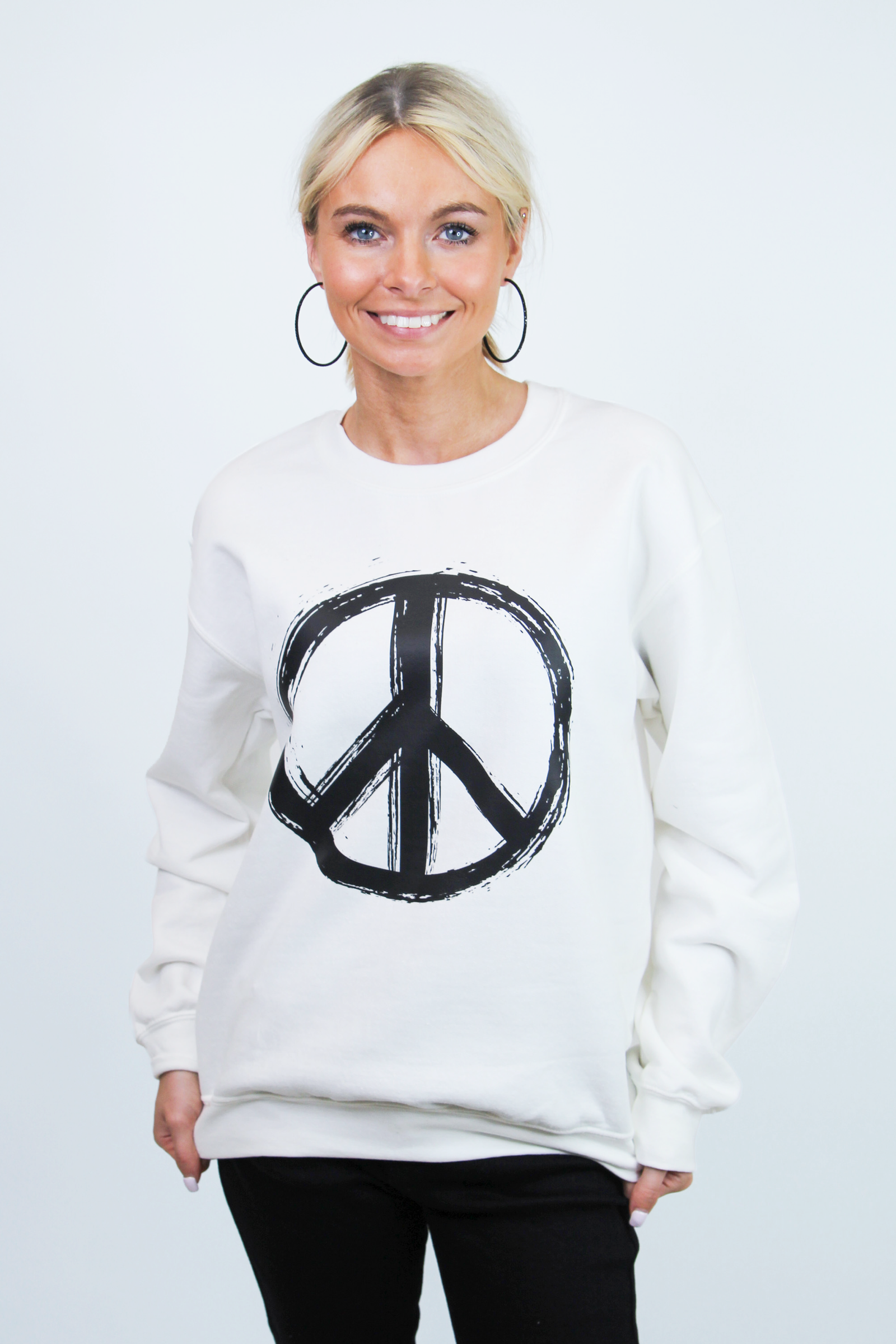 Peace Symbol Sweatshirt