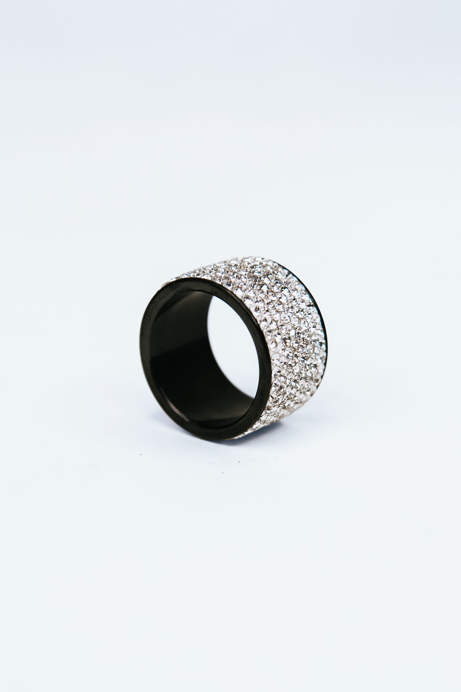 Thick Pave Band Ring