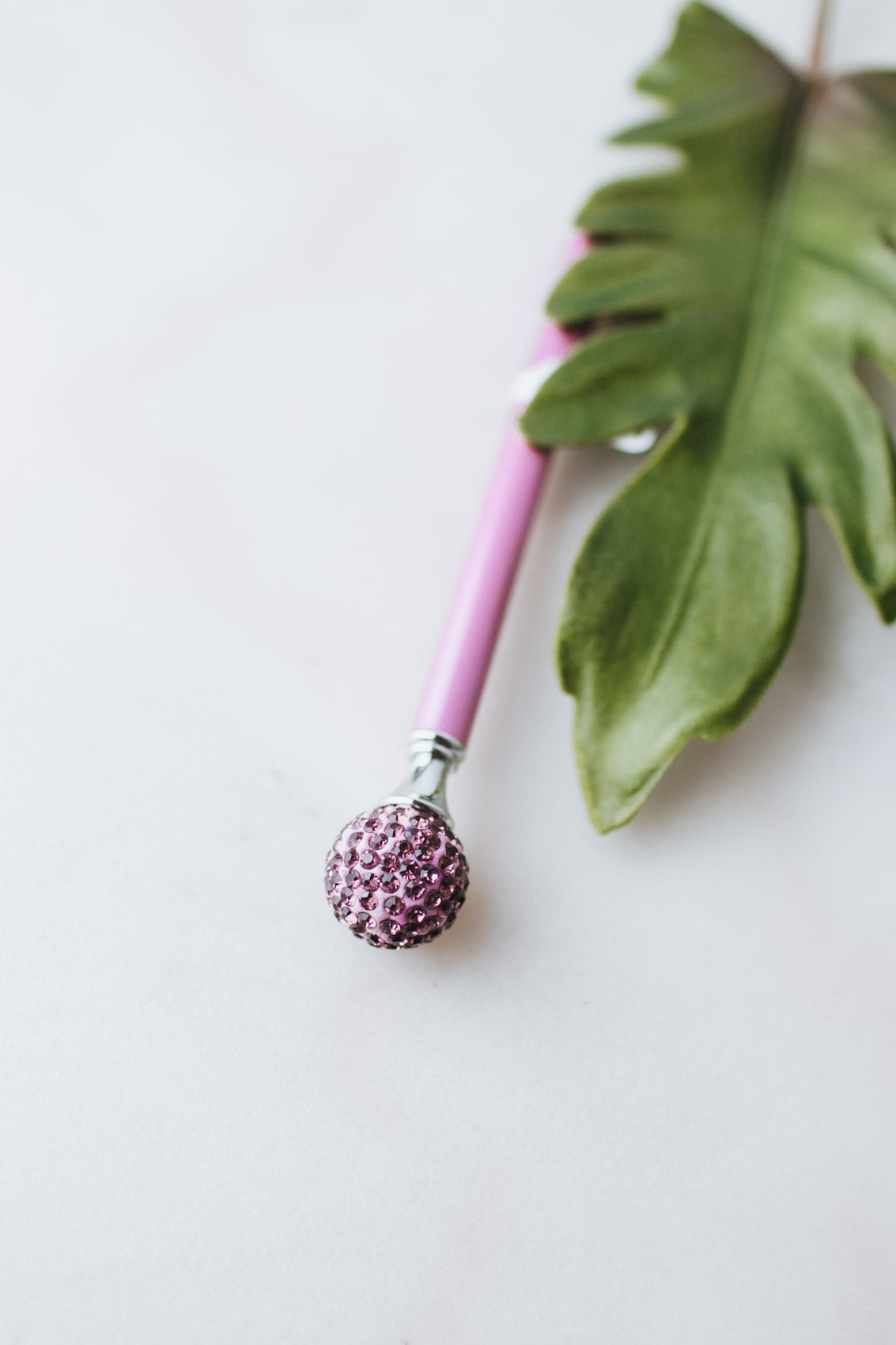 Rhinestone 3D Ball Top Pen - Glitz & Ears Boutique