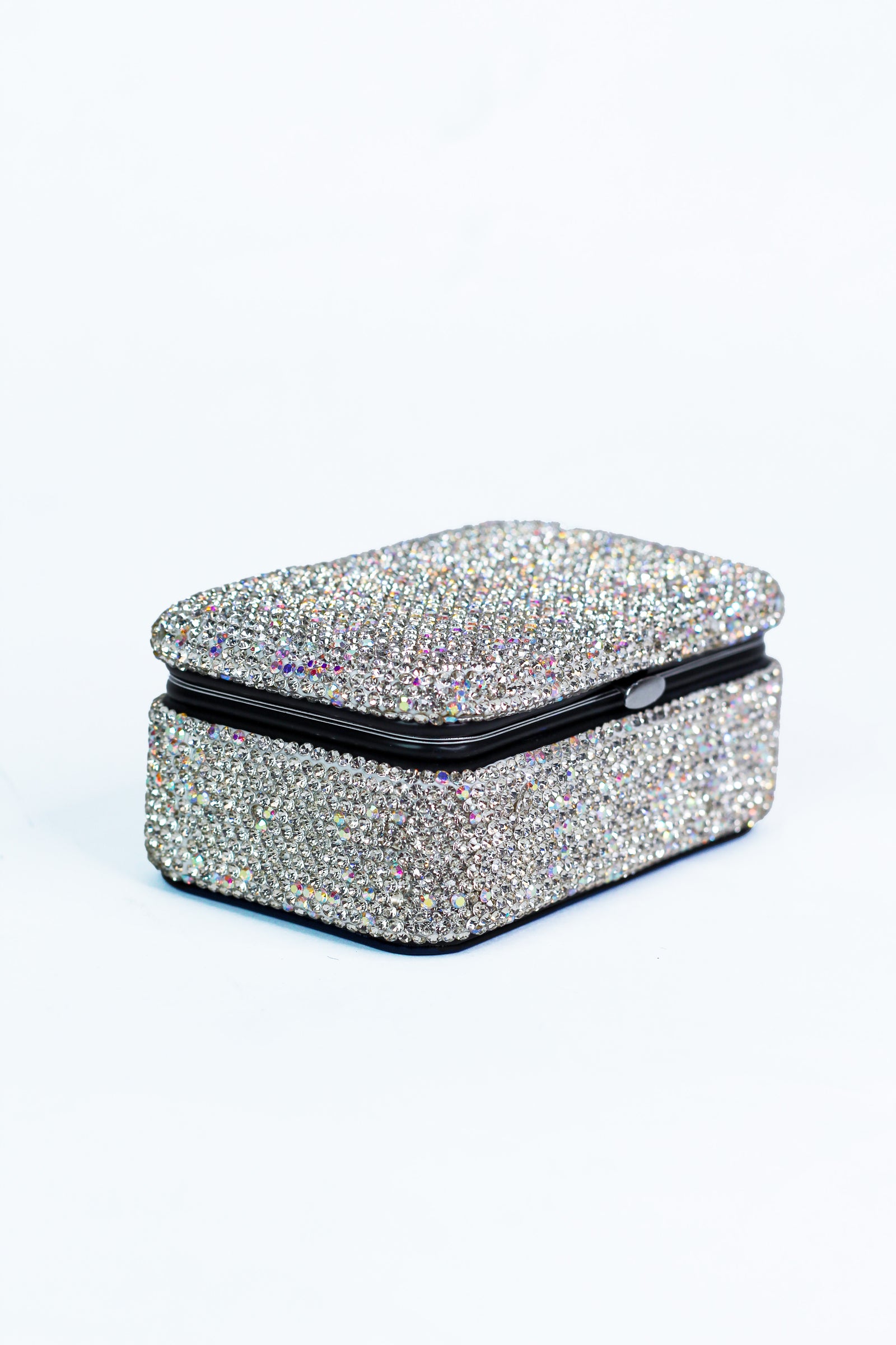 Rectangle Rhinestone Jewelry Box