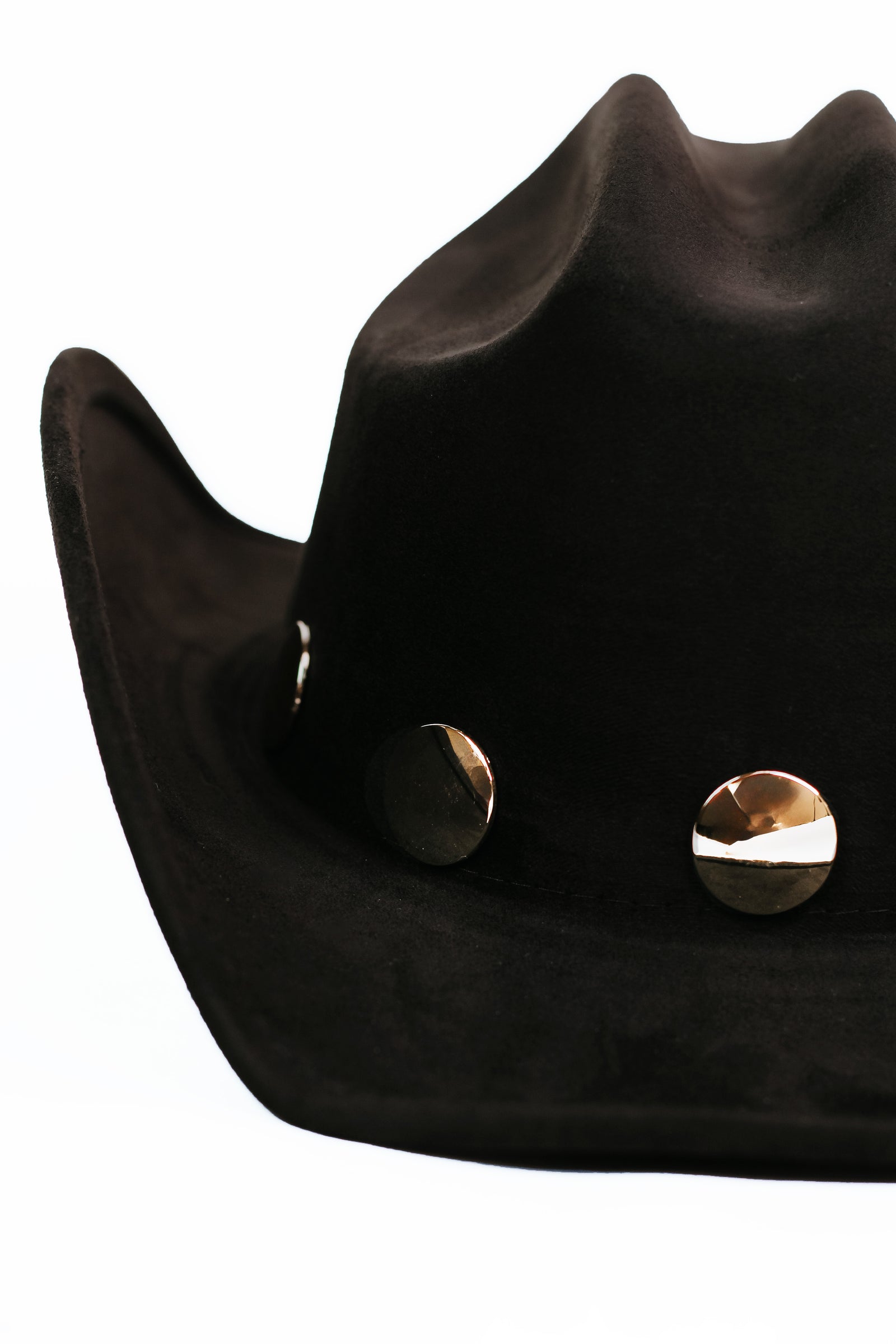 Cowboy Hat w/ Stud Accents