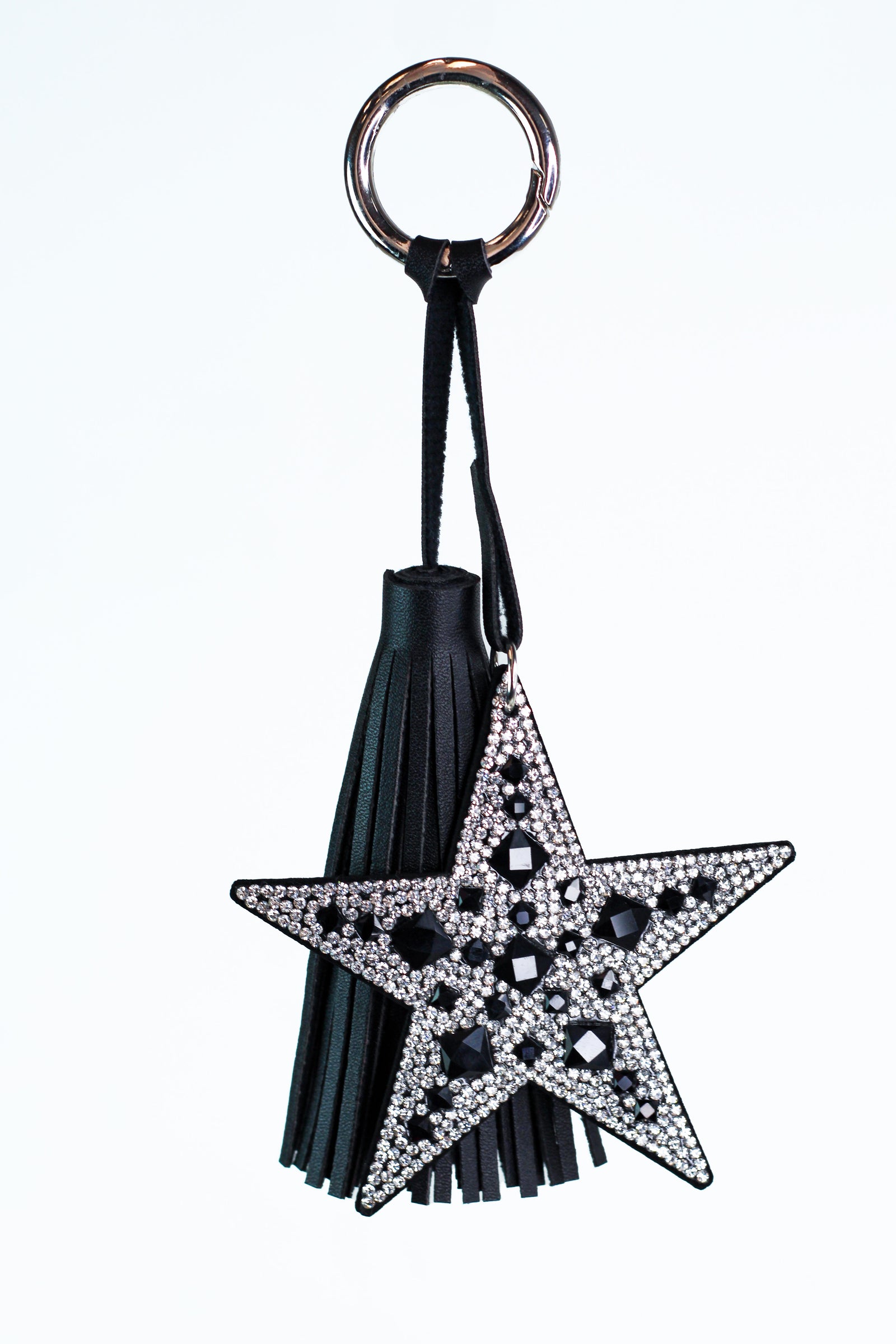 Star Stone Purse Charm with Tassel
