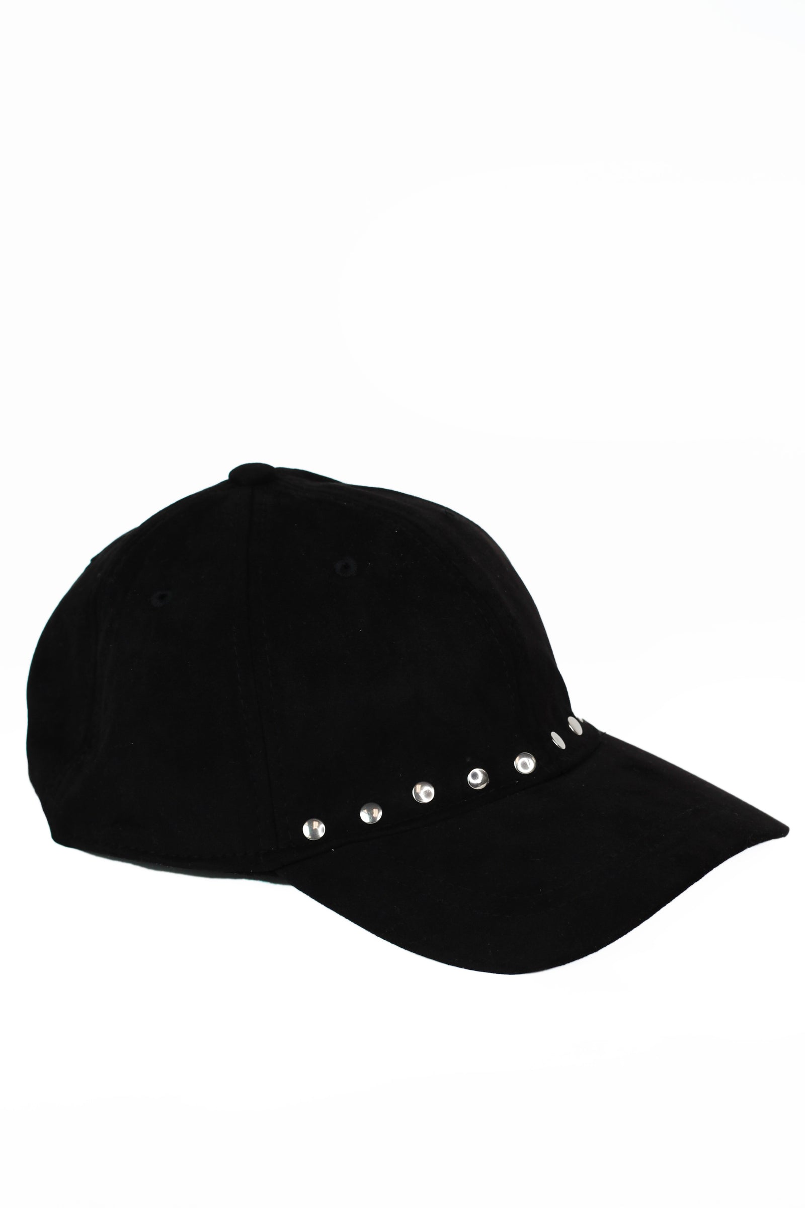 Cap w/ Studded Accent Round Base - Glitz & Ears Boutique