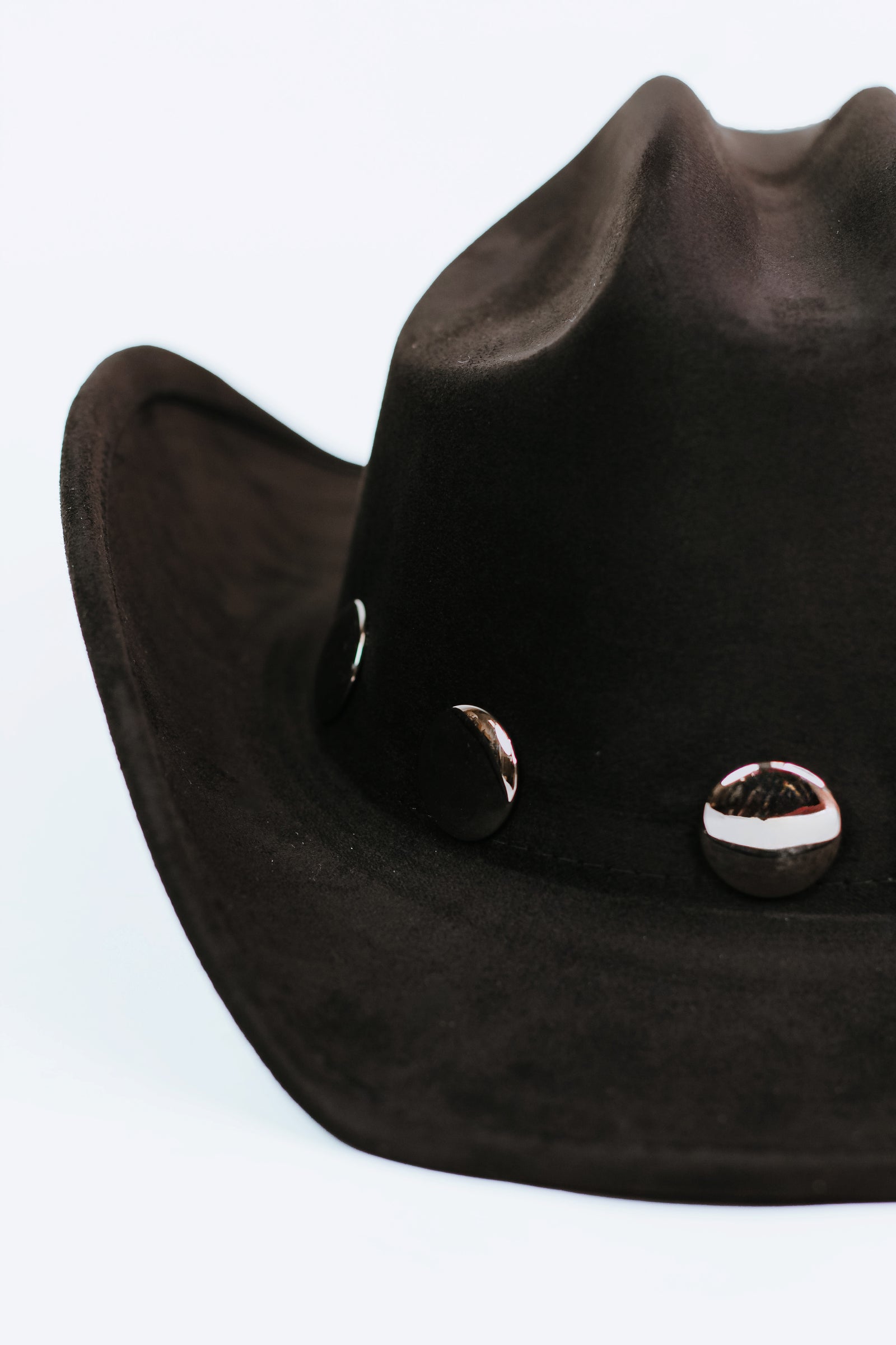 Cowboy Hat w/ Stud Accents