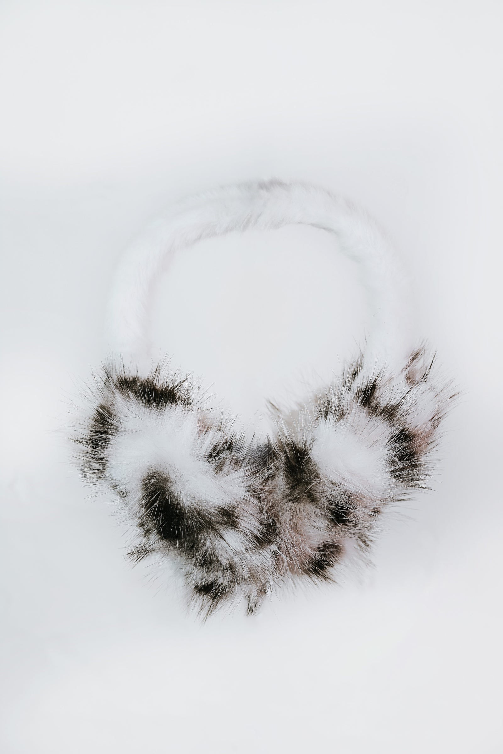 Leopard Print Faux Fur Earmuffs