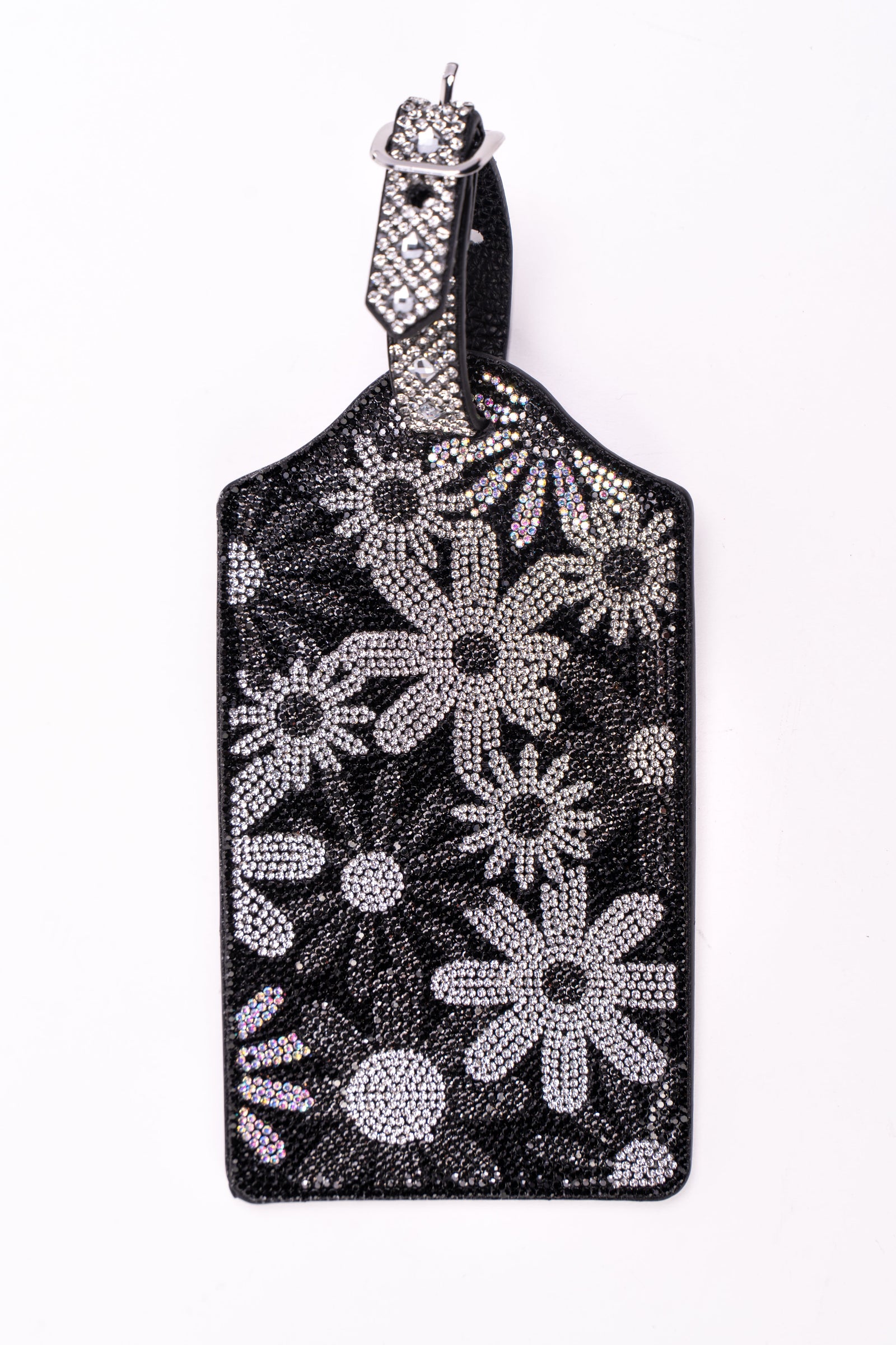 Rhinestone Luggage Tag