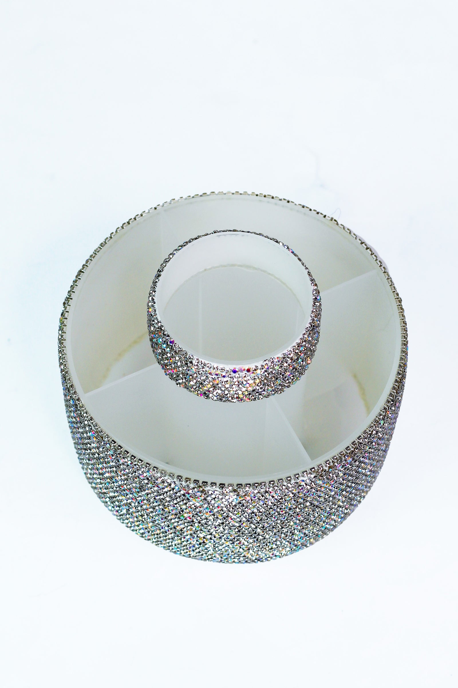 All Rhinestone Make Up Brush Holder