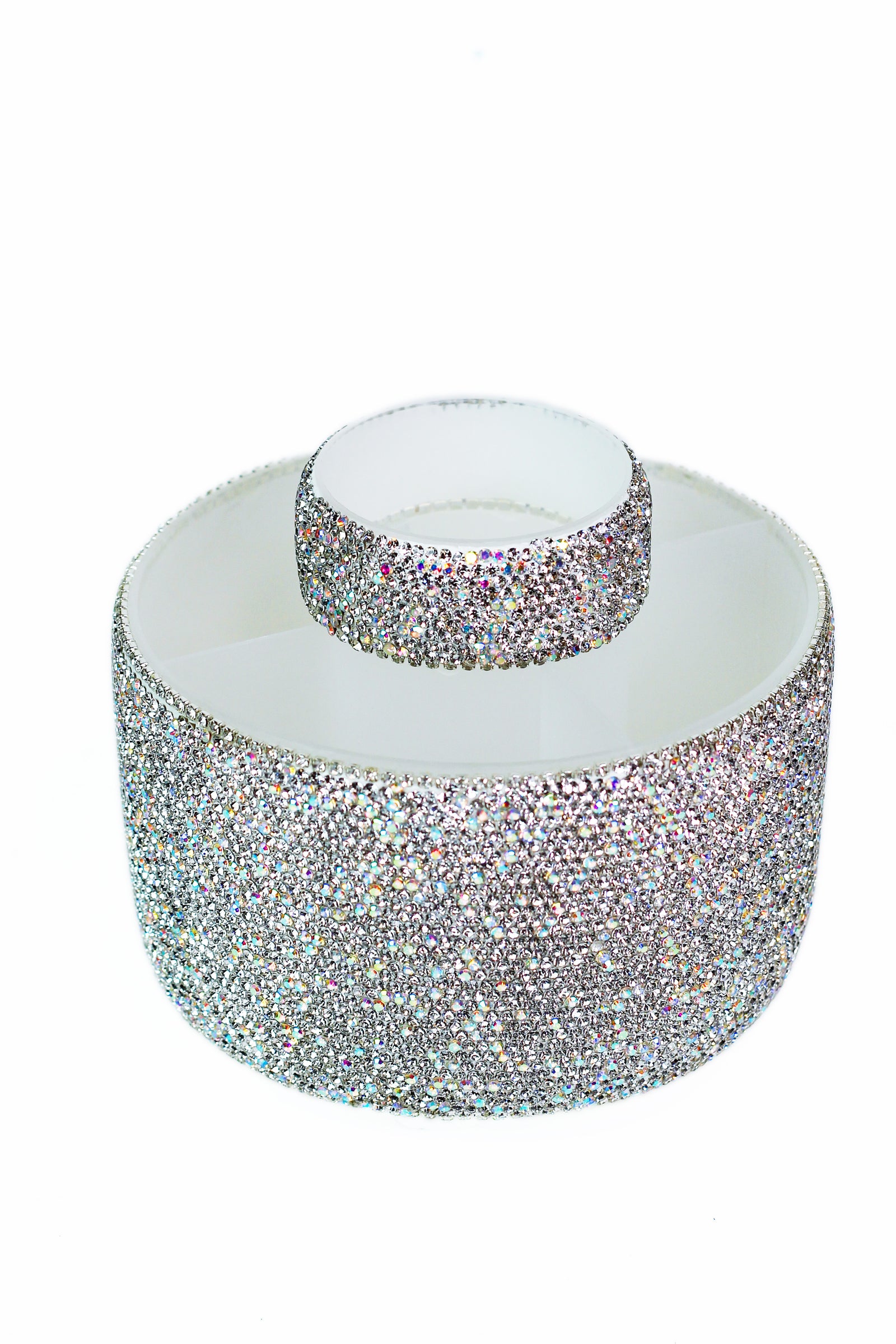 All Rhinestone Make Up Brush Holder