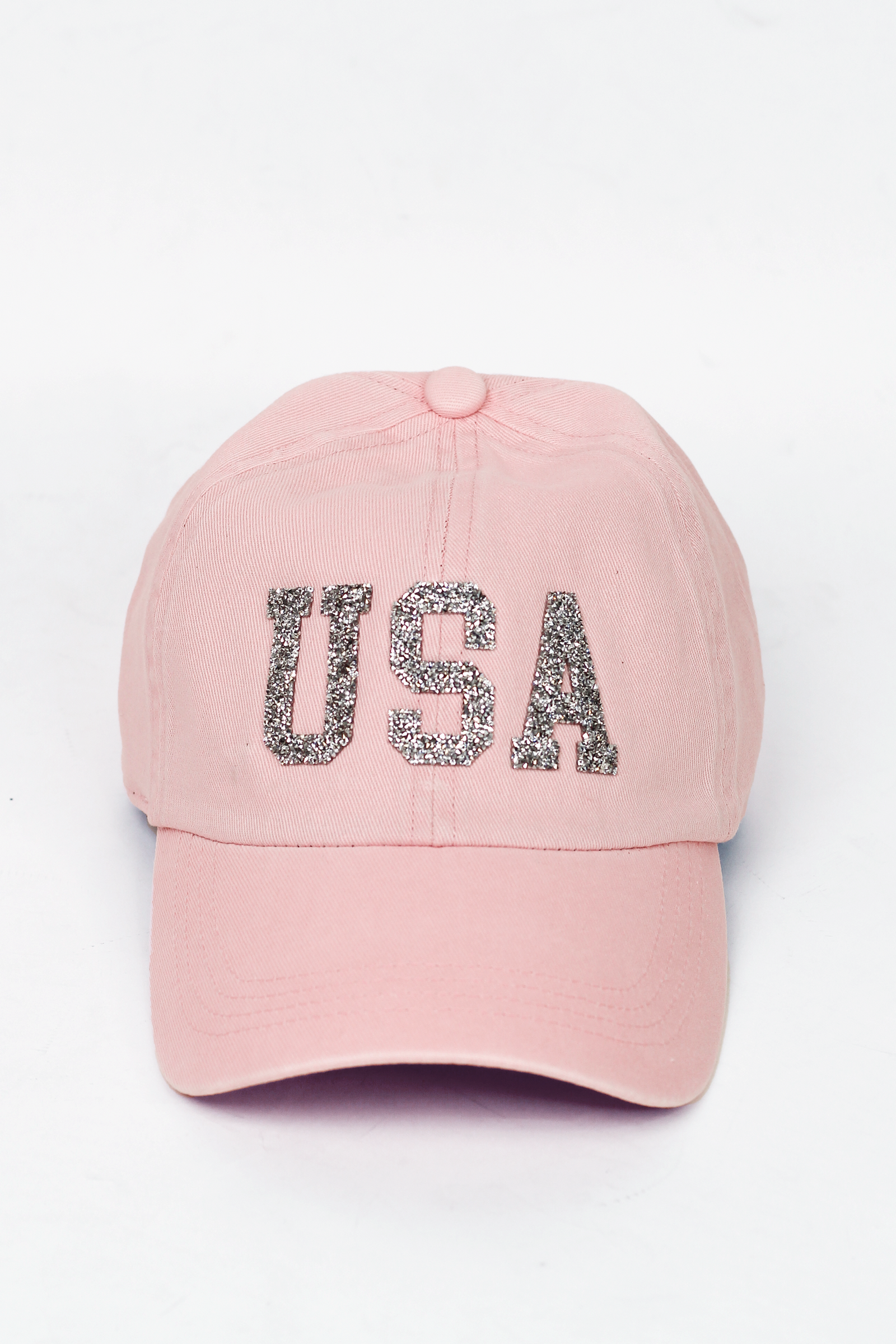 USA Rhinestone Baseball Cap