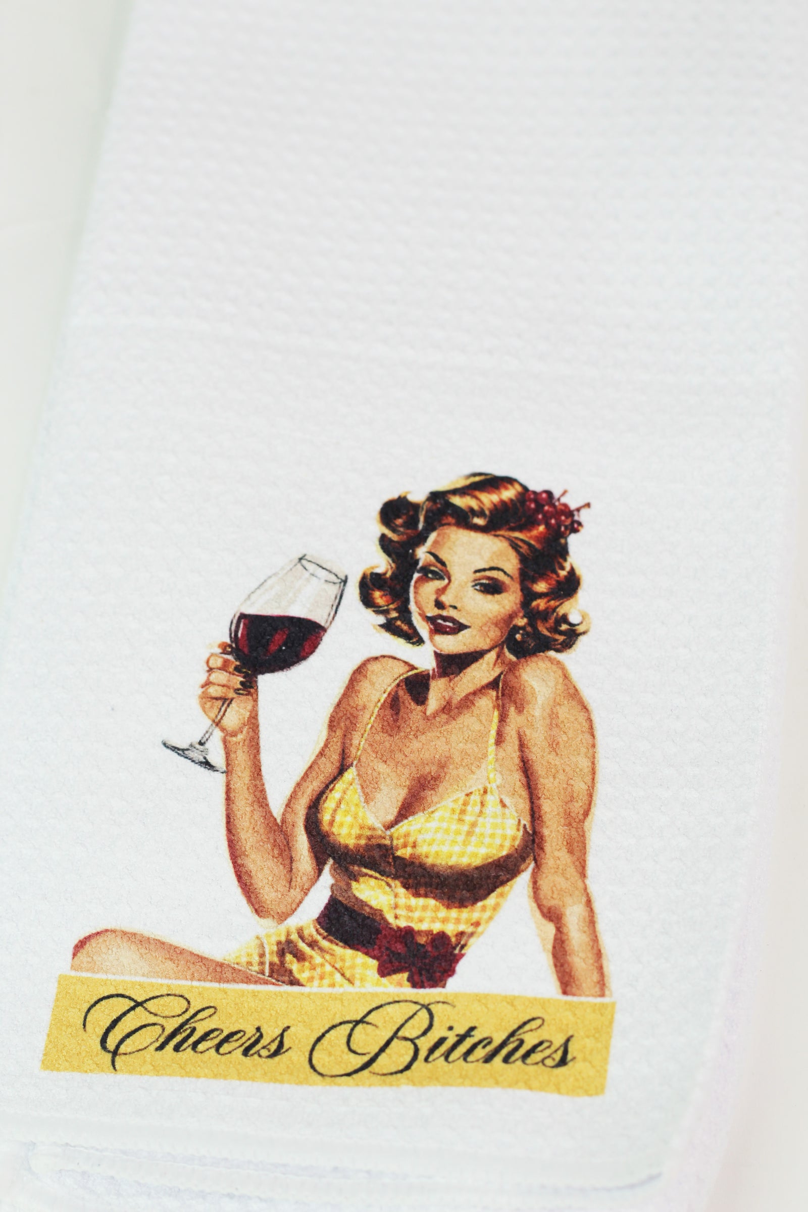 Photo & Quote 16x24 Tea Towel