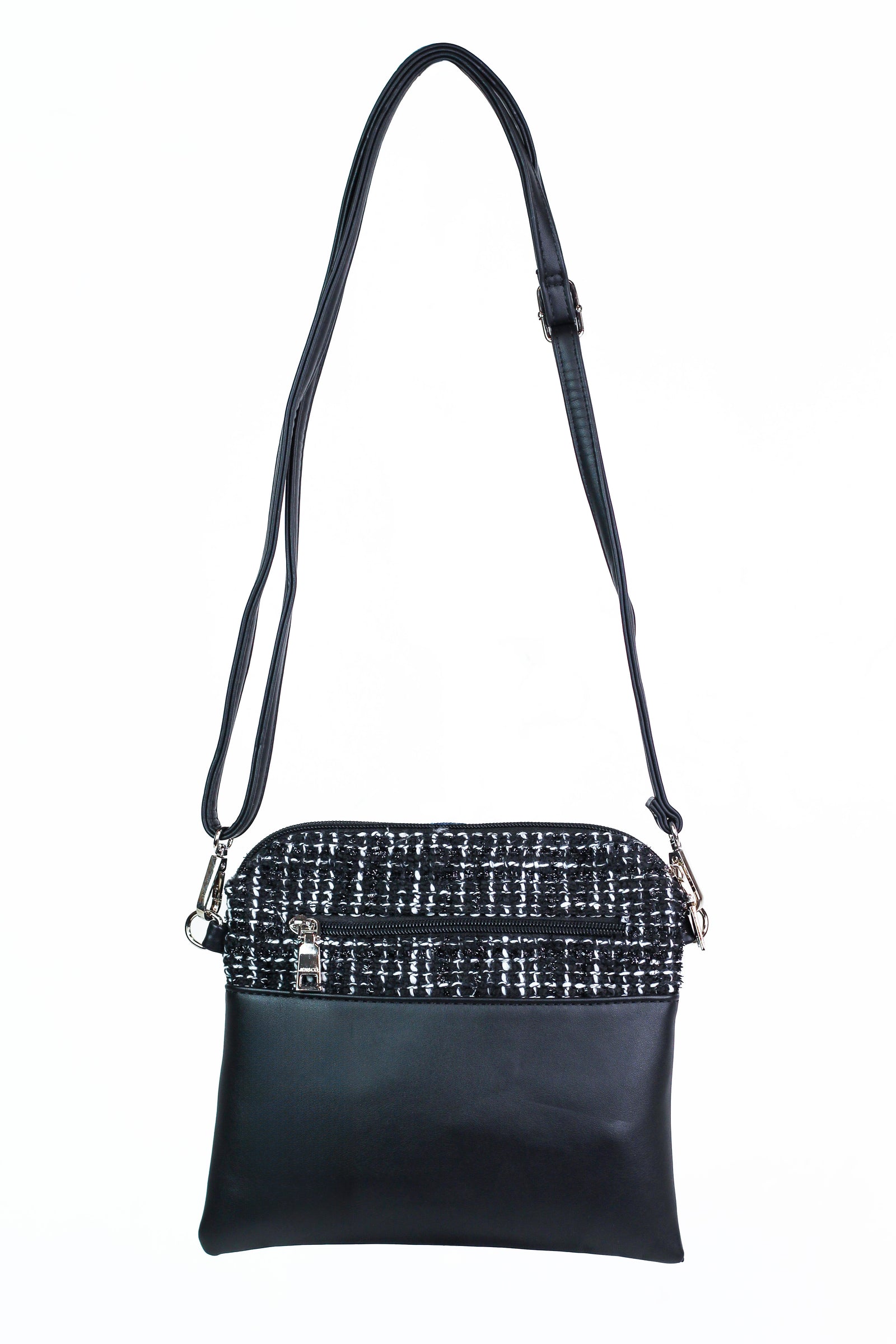Double zip Crossbody