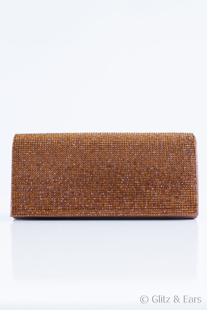 Rhinestone Flap Clutch - Glitz & Ears Boutique