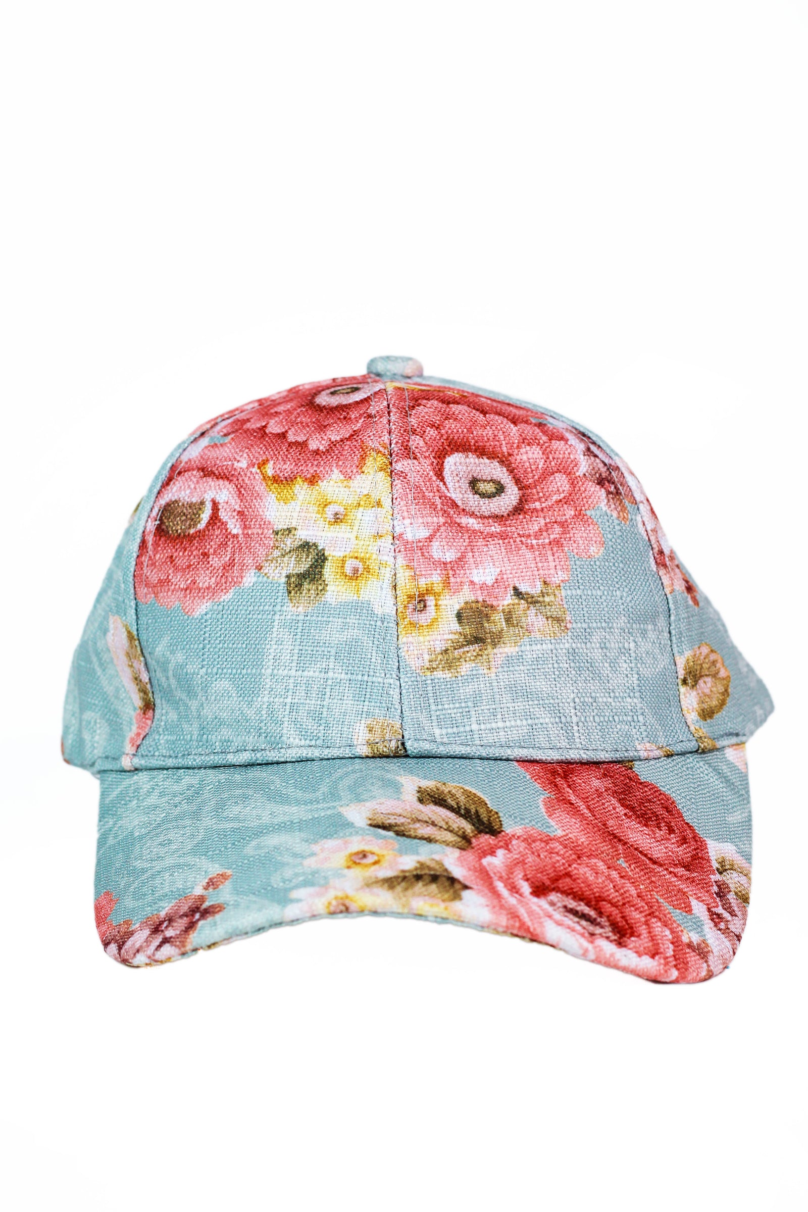 Floral Print Baseball Cap