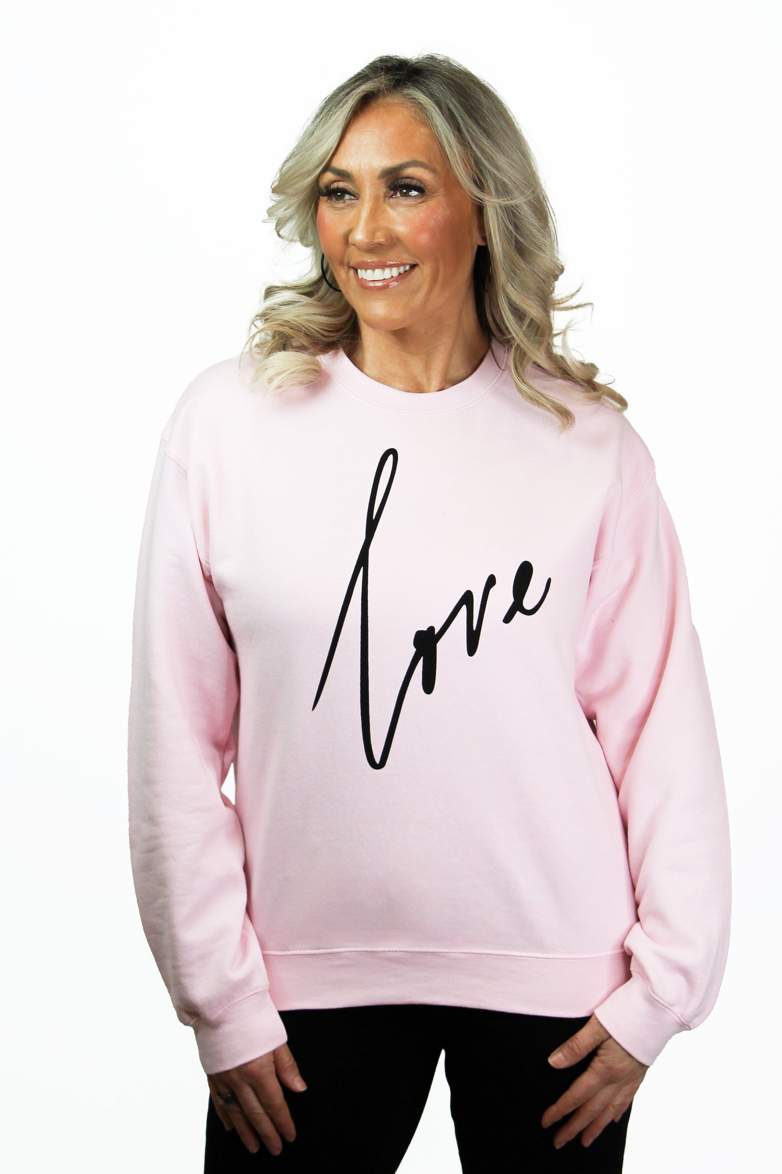 "LOVE" Graphic Sweatshirt