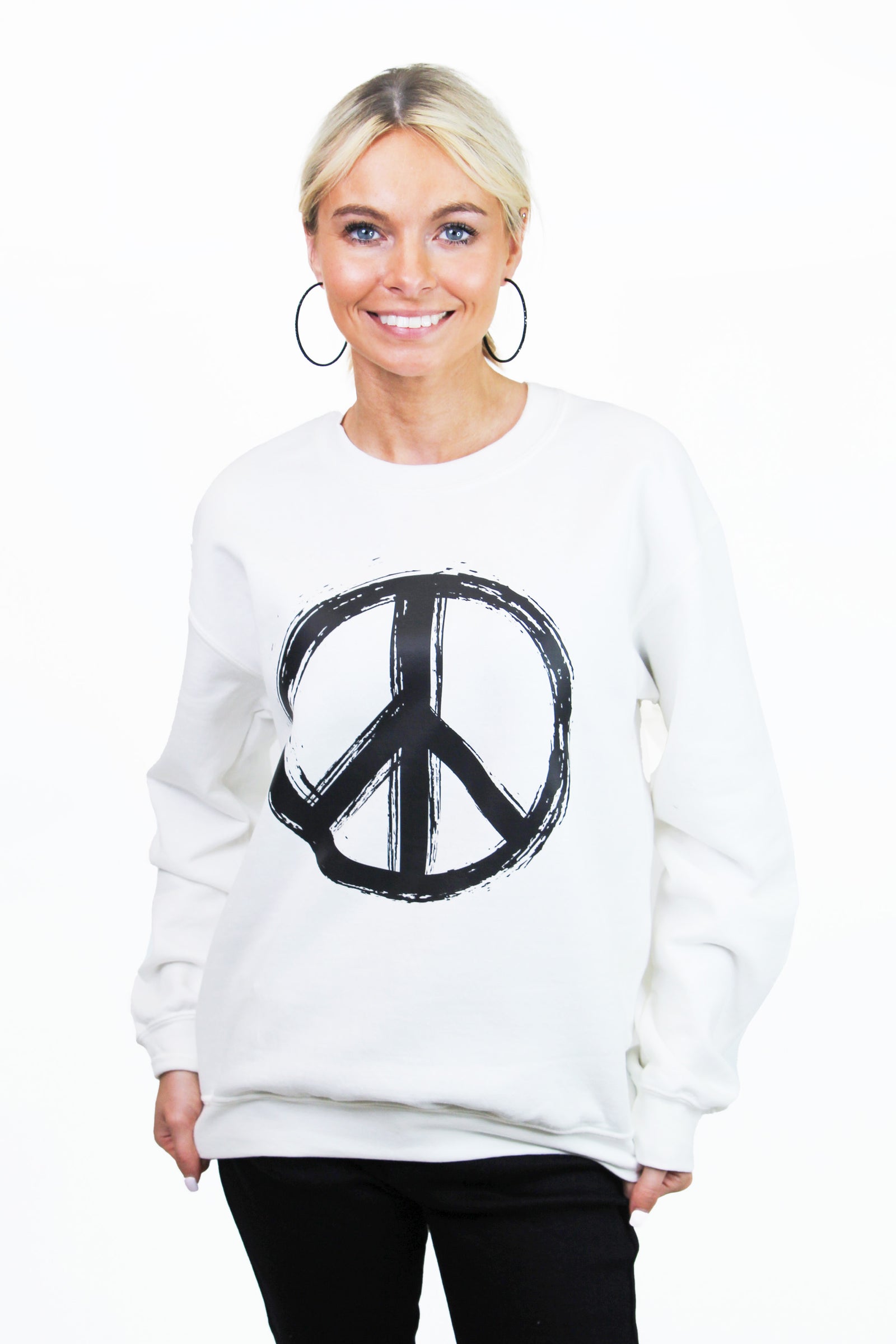 Peace Symbol Sweatshirt
