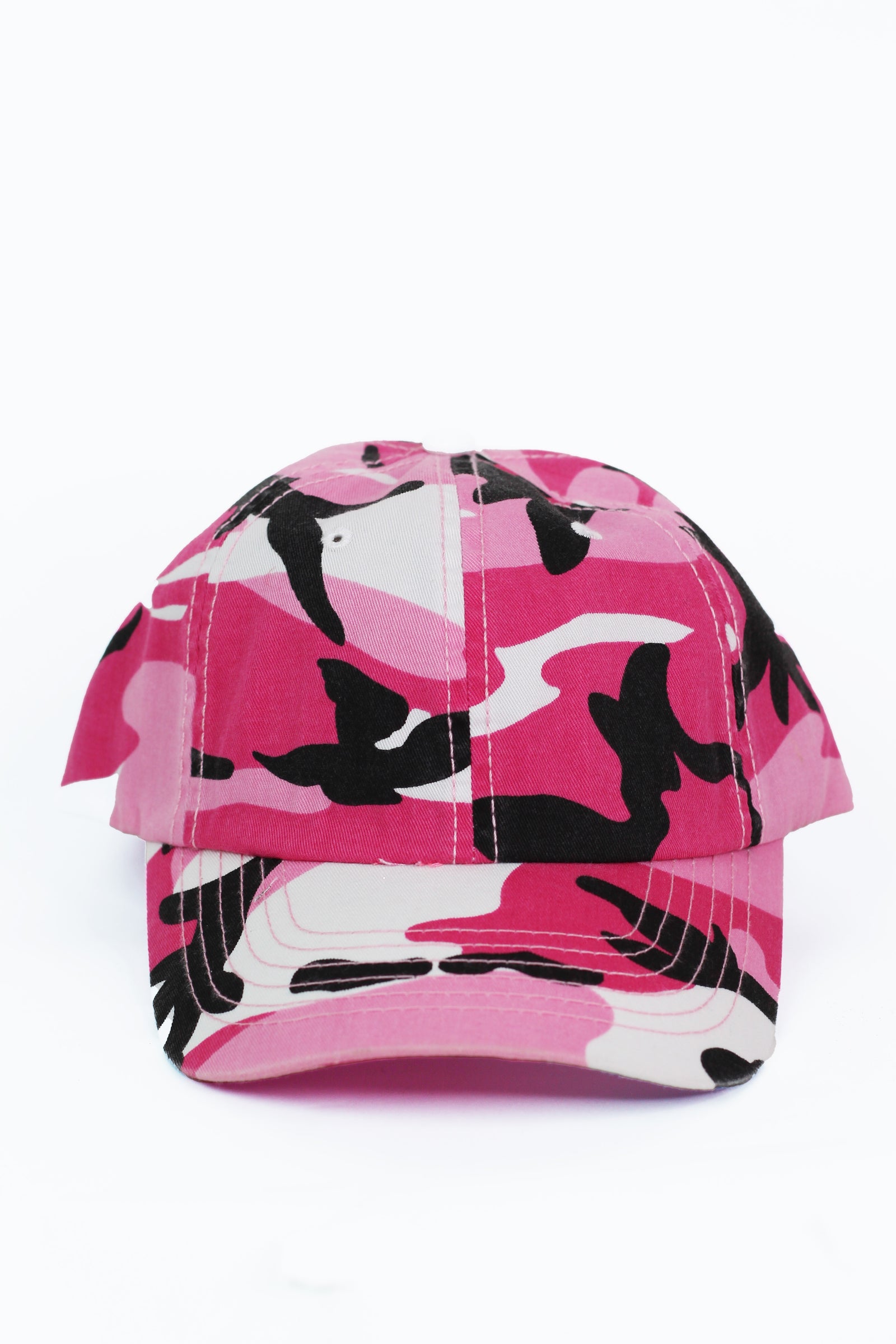 Camo Print Baseball Cap