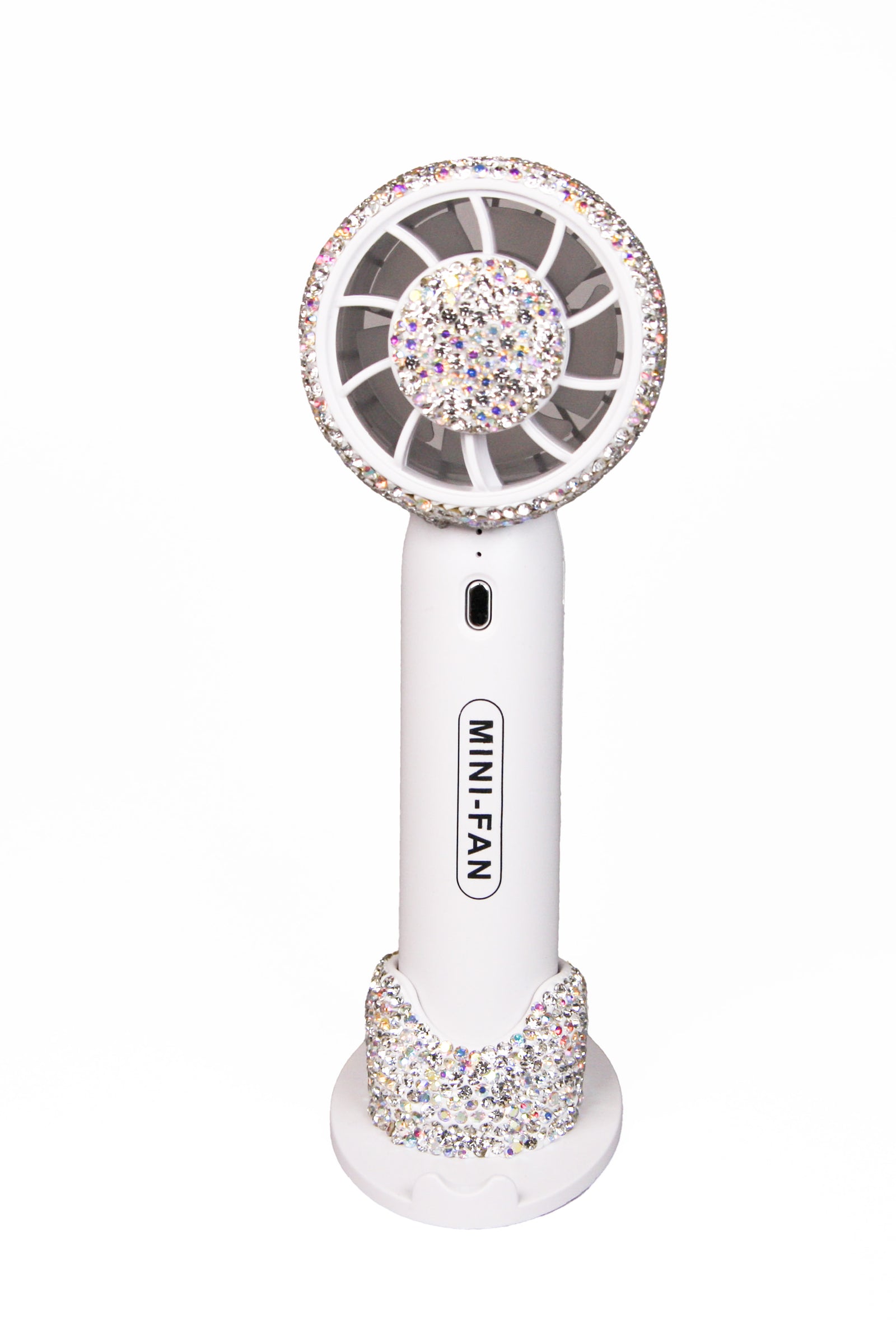 Rhinestone Mini Fan