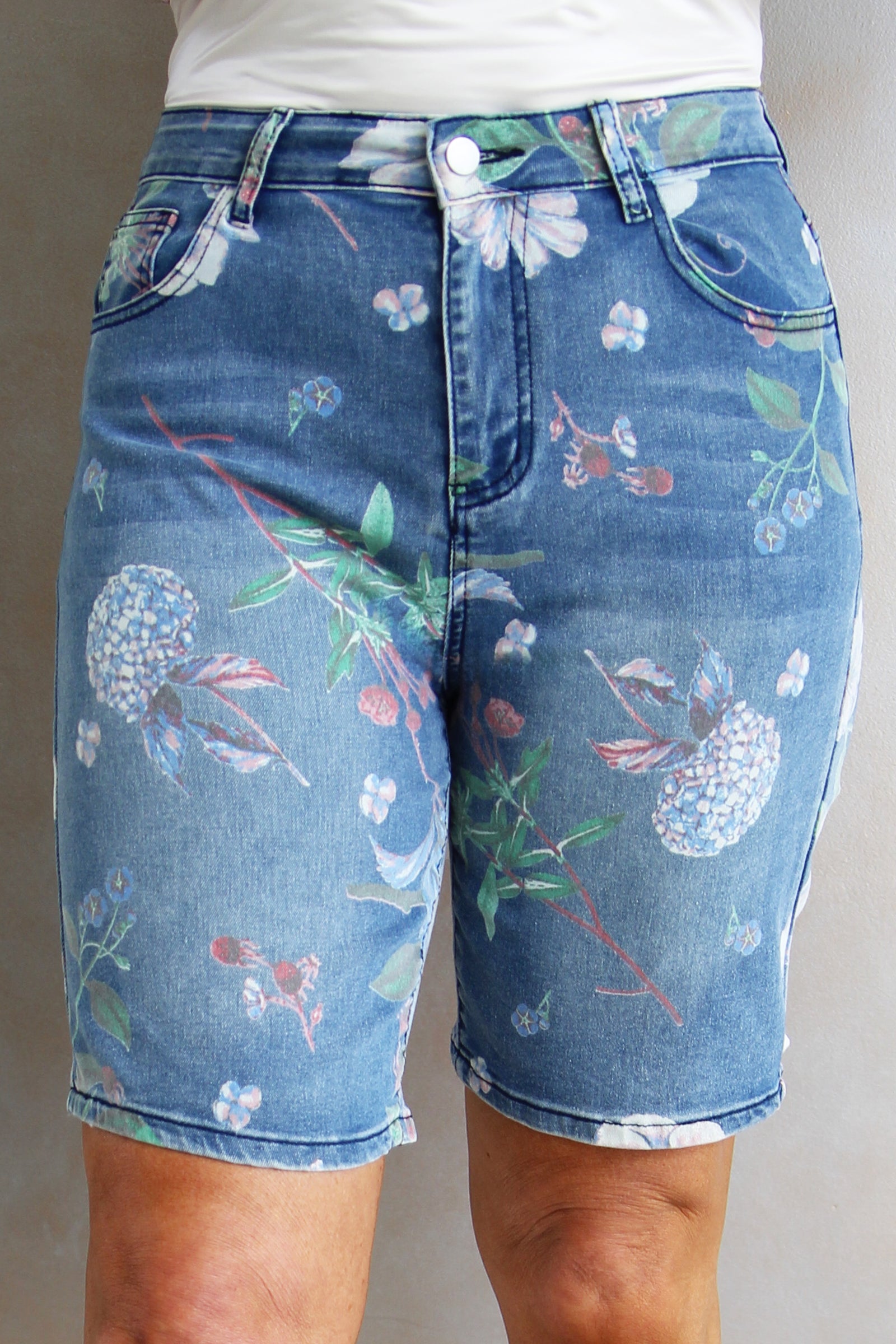 Floral Bermuda Shorts