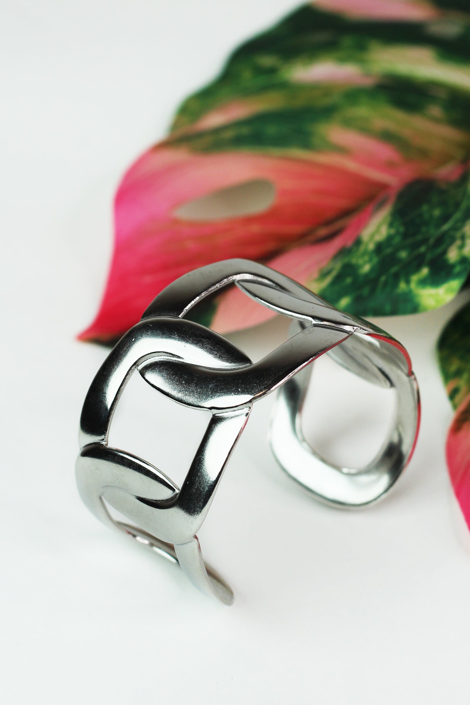Interlocking Cuff Bracelet