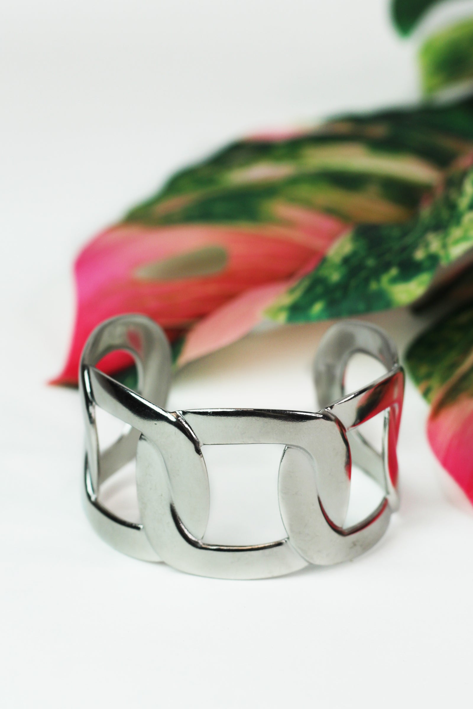 Interlocking Cuff Bracelet