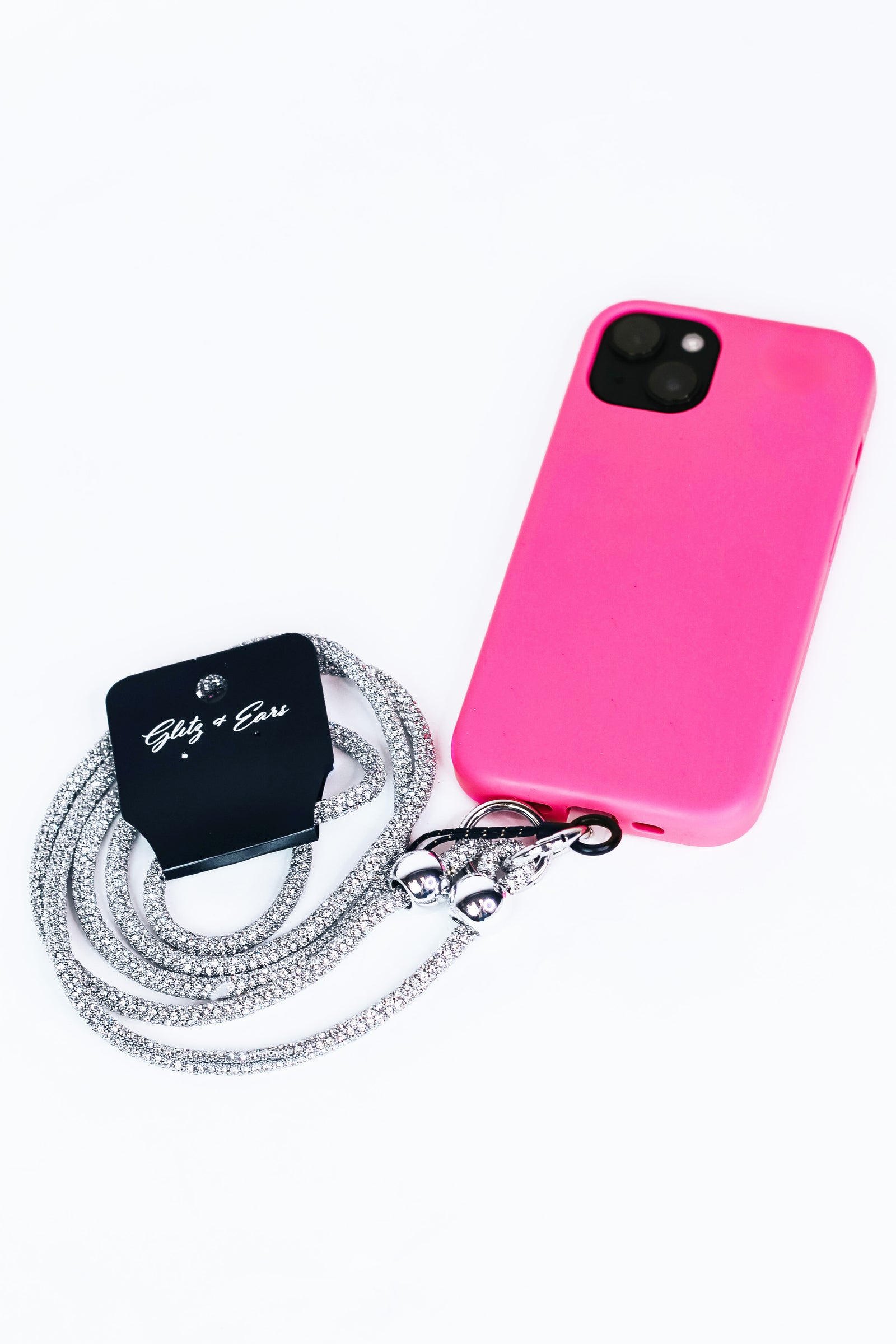 Rhinestone Rope Cell Phone Holder