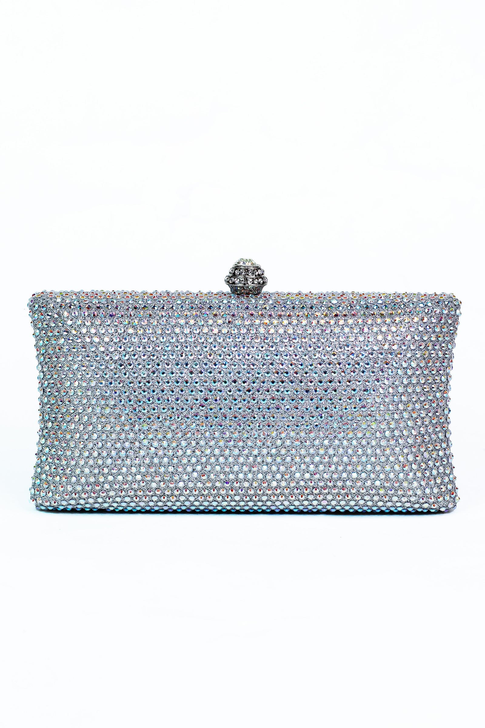 Small All Over Rhinestone w/Snap Latch