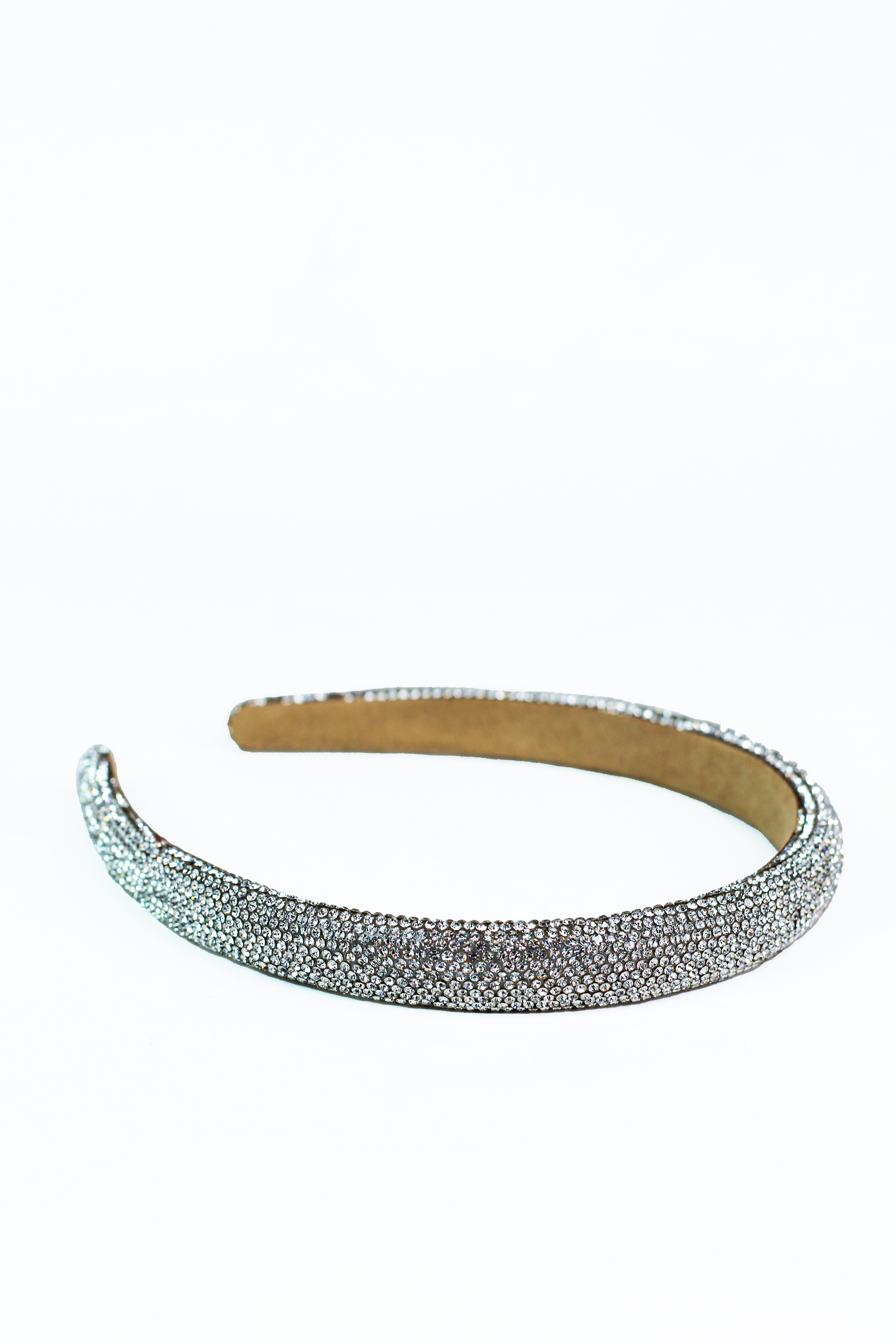 Small Puffy All Rhinestone Headband