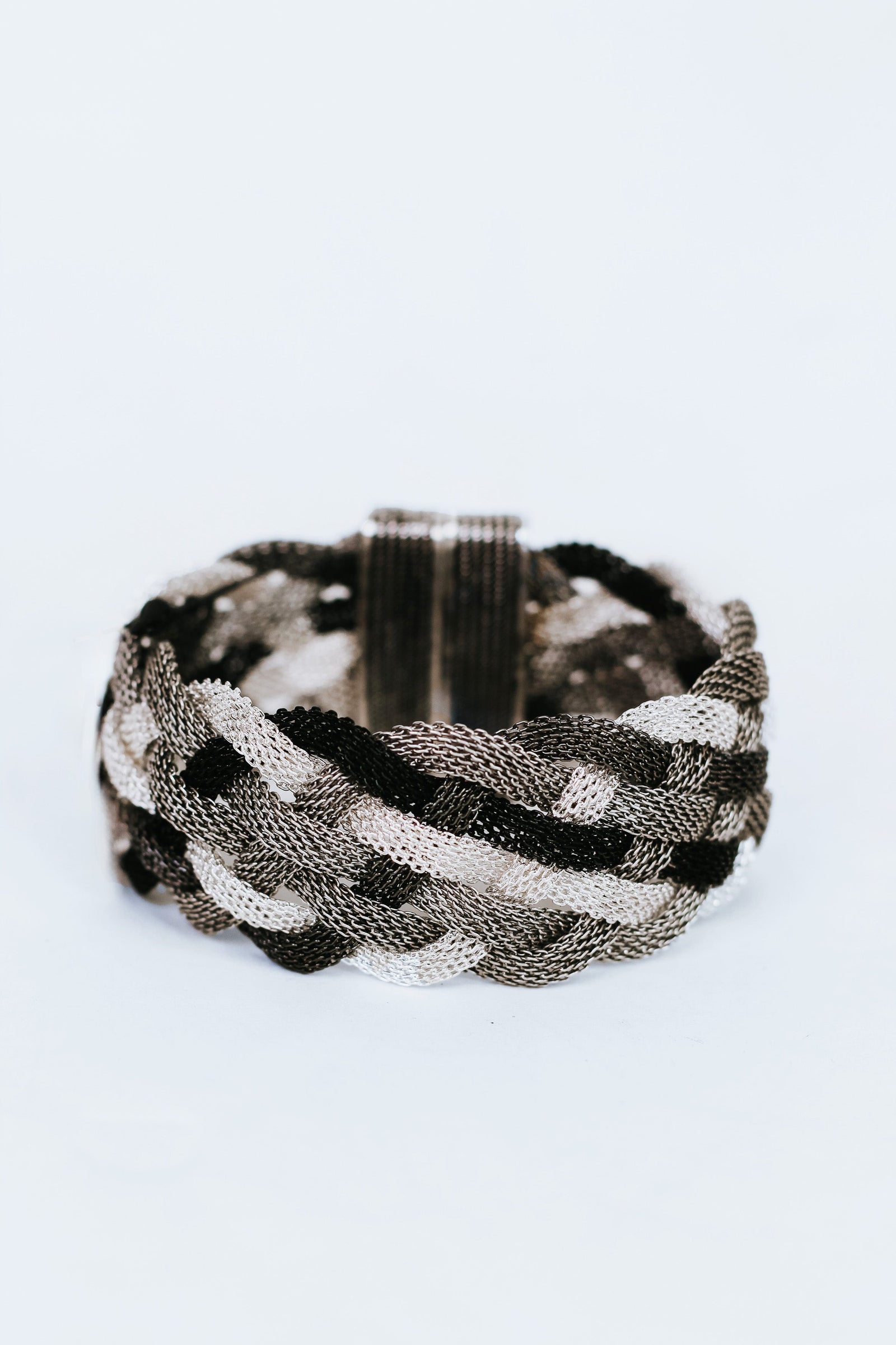 Woven Mesh Magnetic Bracelet