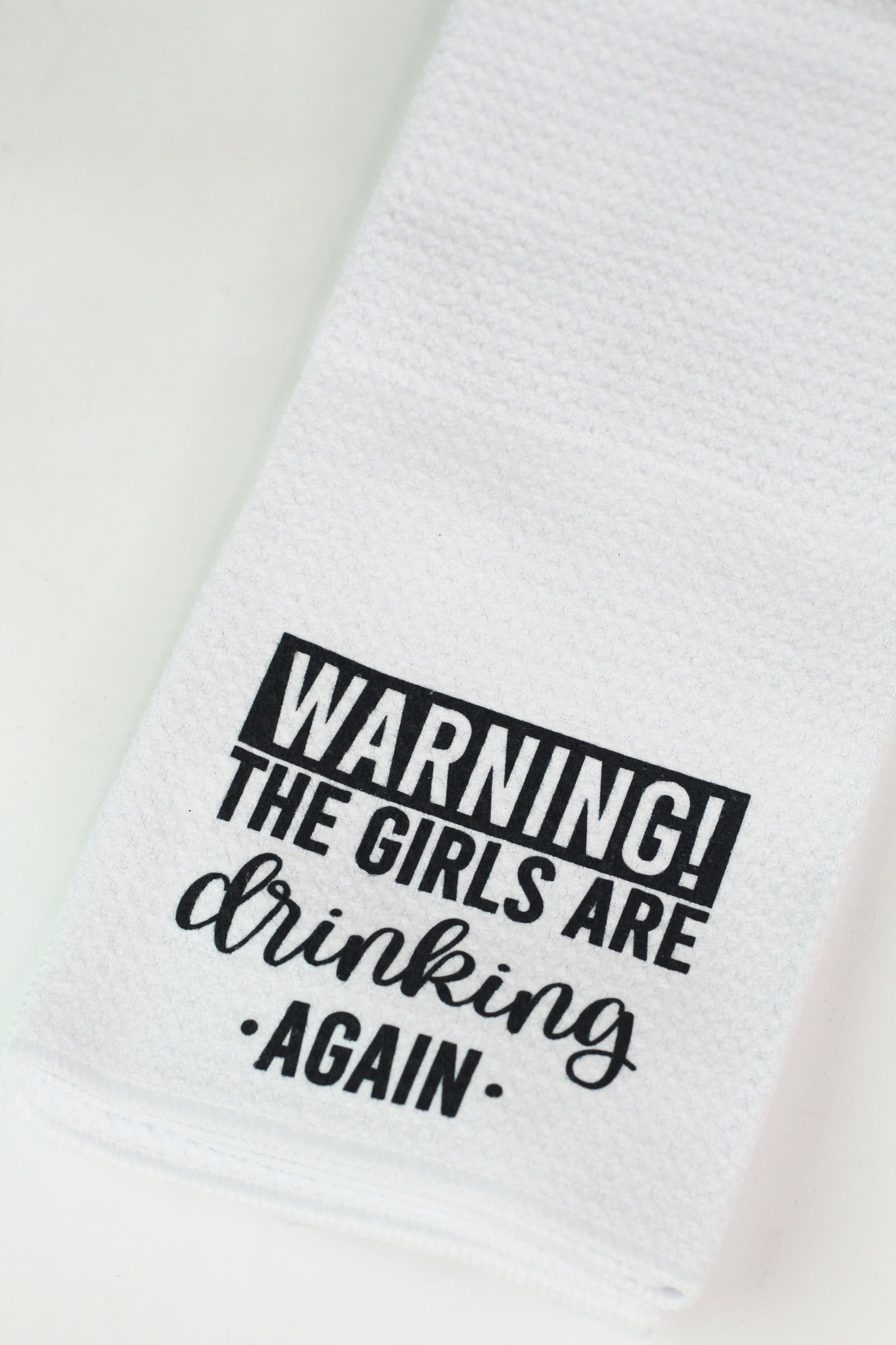 Photo & Quote 16x24 Tea Towel