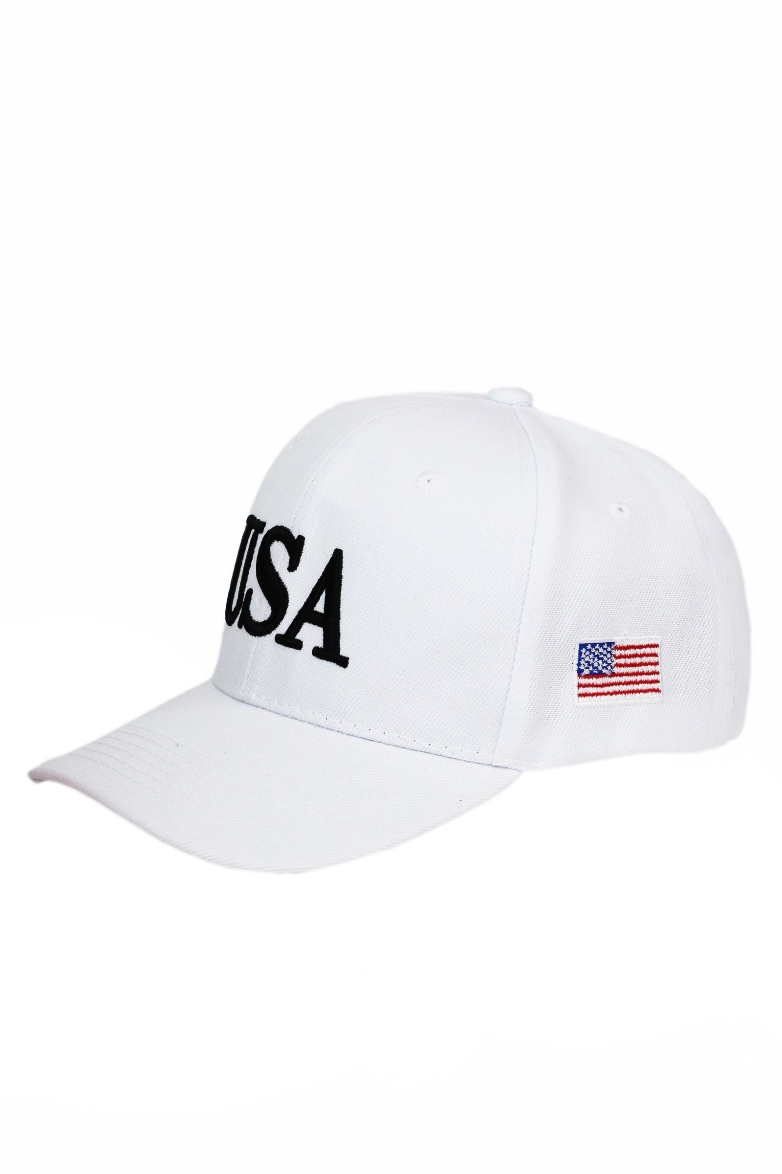 USA Baseball Cap w/ Flag on Side