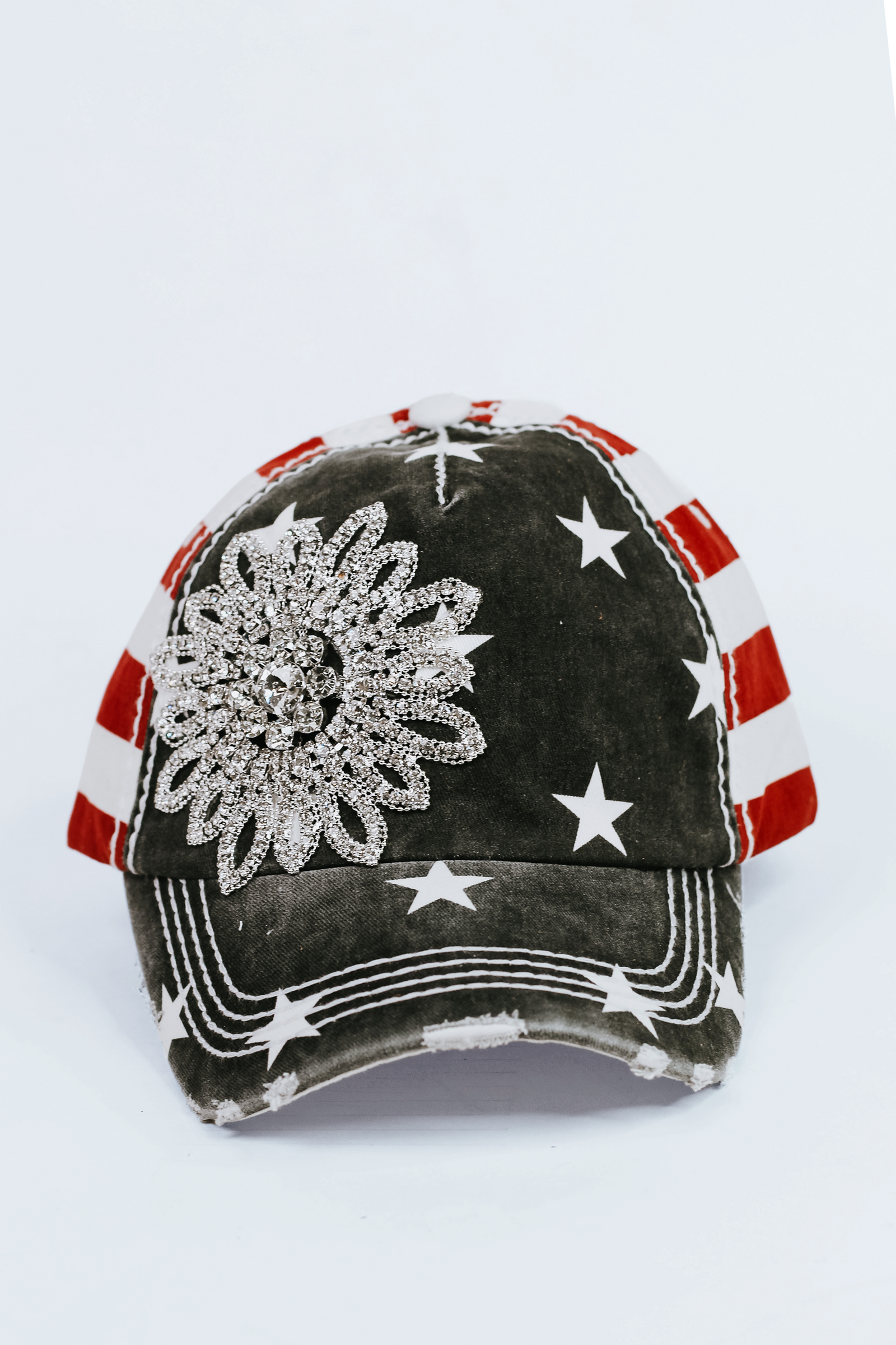 USA Sunflower Baseball Hat
