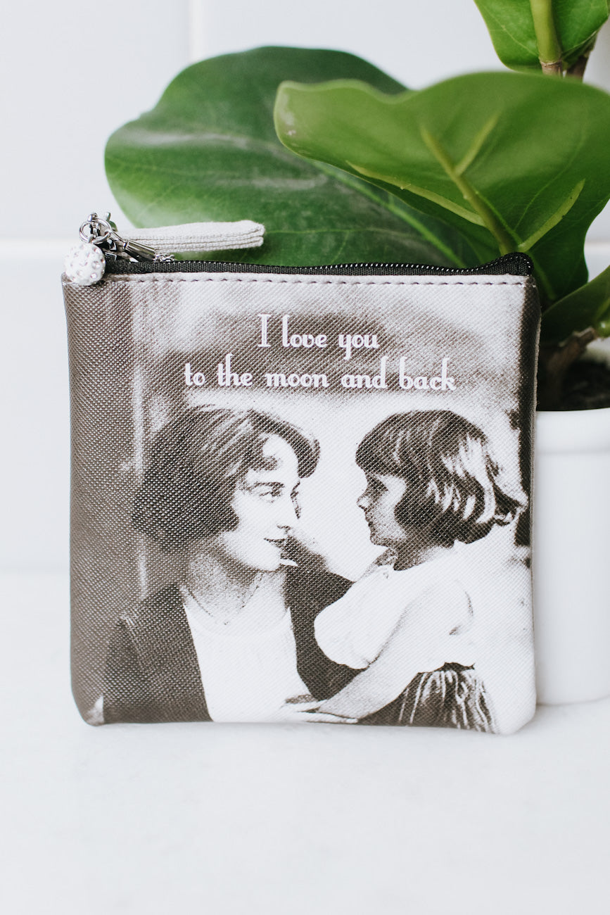 Love You to the Moon & Back Coin Purse